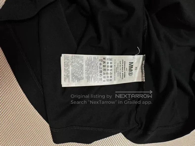 Maison Margiela Black Short Sleeve Shirt with Cat Design. Size US XS / EU 42 / 0 - 4 Thumbnail