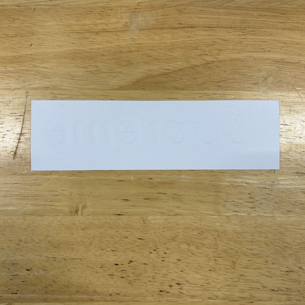 Supreme Supreme Gold Box Logo Sticker Decal Embossed FW22 NEW 8” Size ONE SIZE - 2 Thumbnail