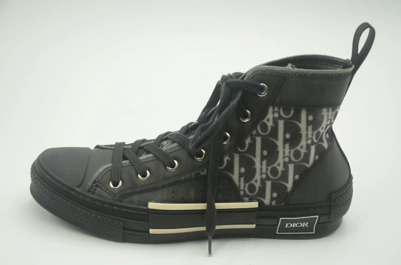 Dior Dior B23 High-Top Oblique Black Sneaker Size US 7.5 / EU 40-41 - 7 Thumbnail