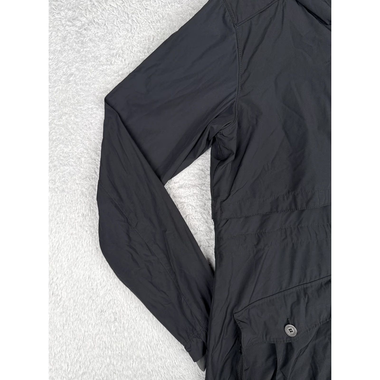 Mountain Hardwear Mountain Hardwear Jacket Womens Medium Black Hooded Nylon Parka Full Zip Pockets Size M / US 6-8 / IT 42-44 - 5 Thumbnail