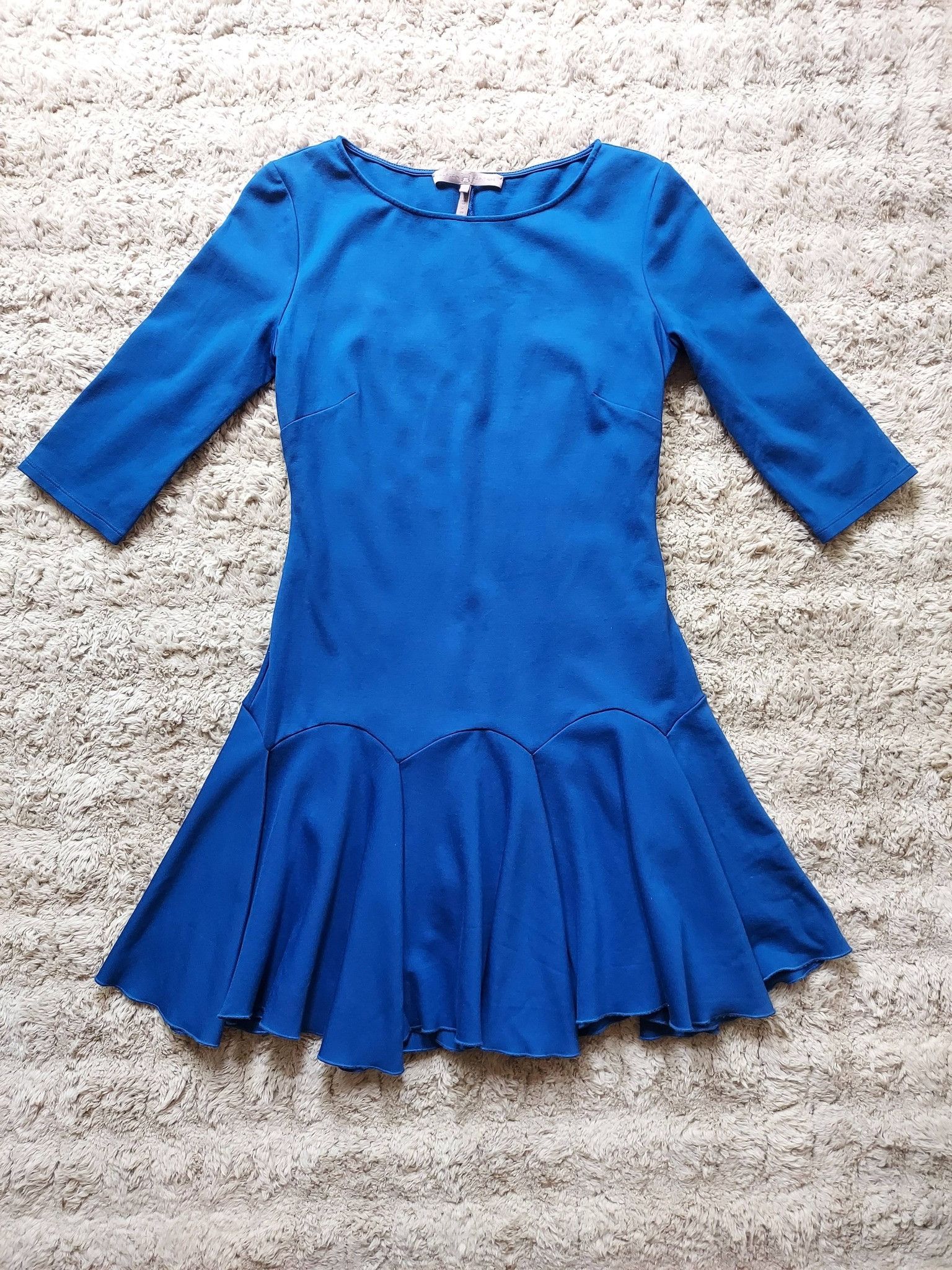 Halston Heritage HALSTON HERITAGE Cobalt blue dress XS Size XS / US 0-2 / IT 36-38 - 8 Thumbnail