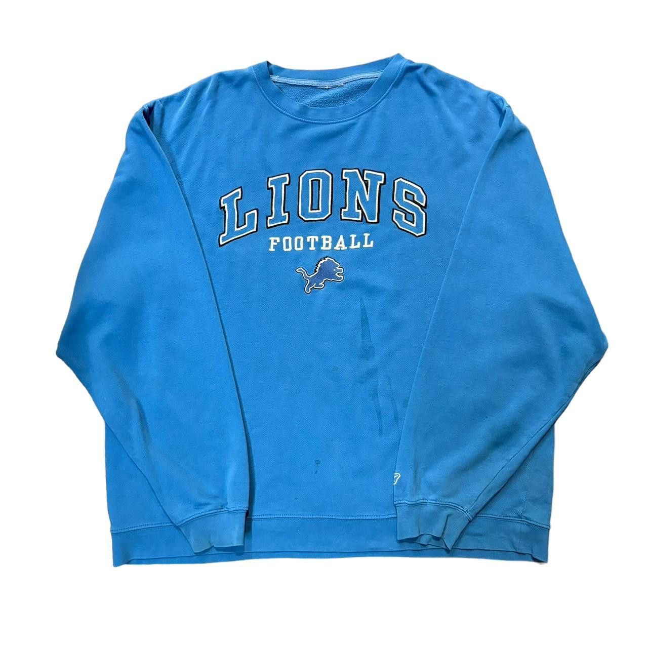 Vintage Vintage Lions Football sweatshirt size: 2XL Size US XXL / EU 58 / 5 - 1 Thumbnail