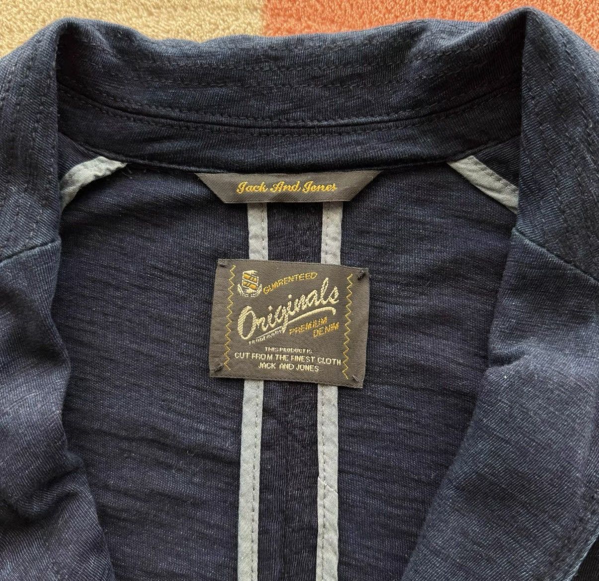 Jack & Jones Jack & Jones Indigo Blazer K22 Size US S / EU 44-46 / 1 - 3 Thumbnail
