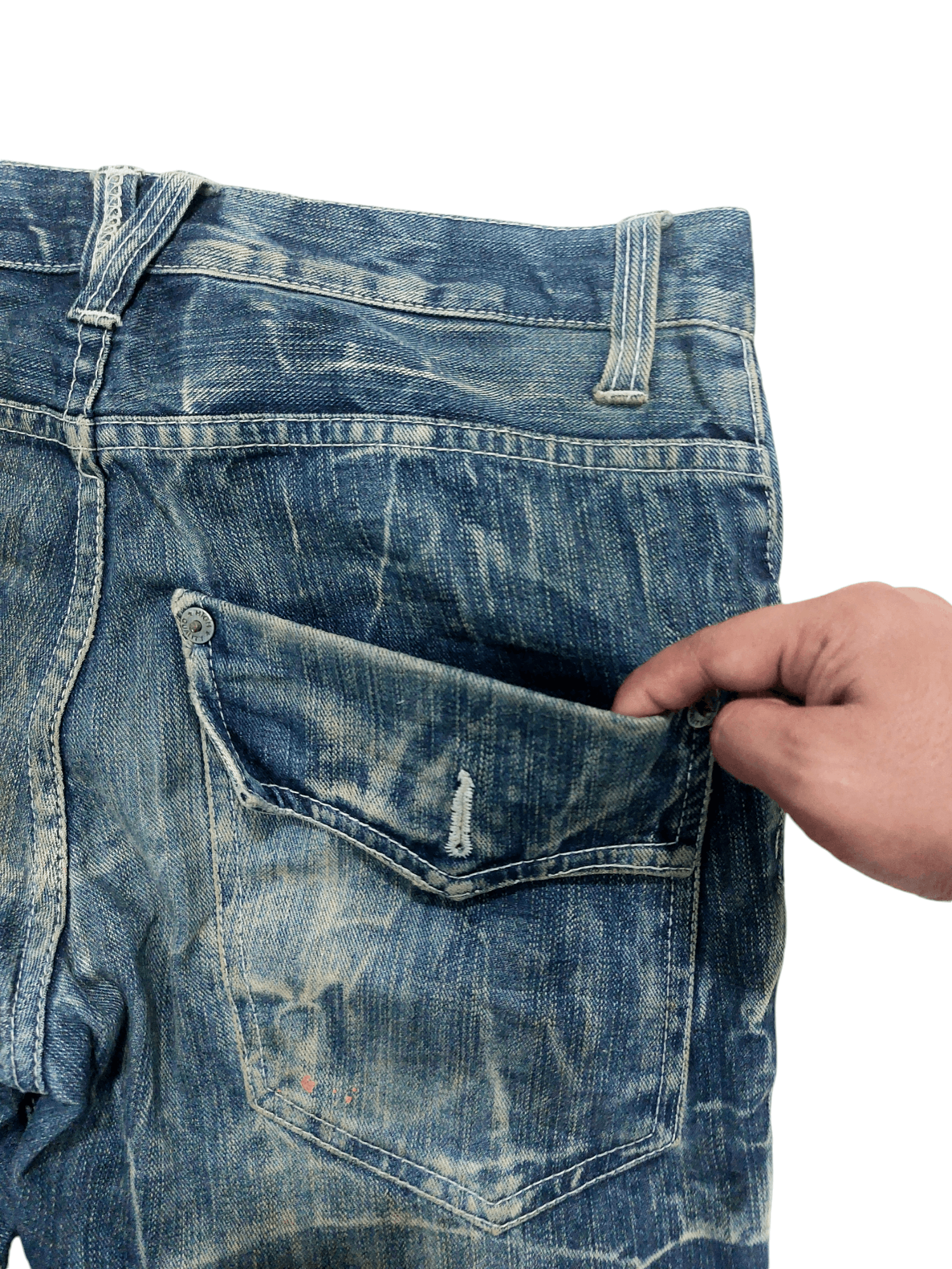 Japanese Brand × Vintage Vintage Nylaus Japan Flare Jeans Size US 31 - 15 Thumbnail