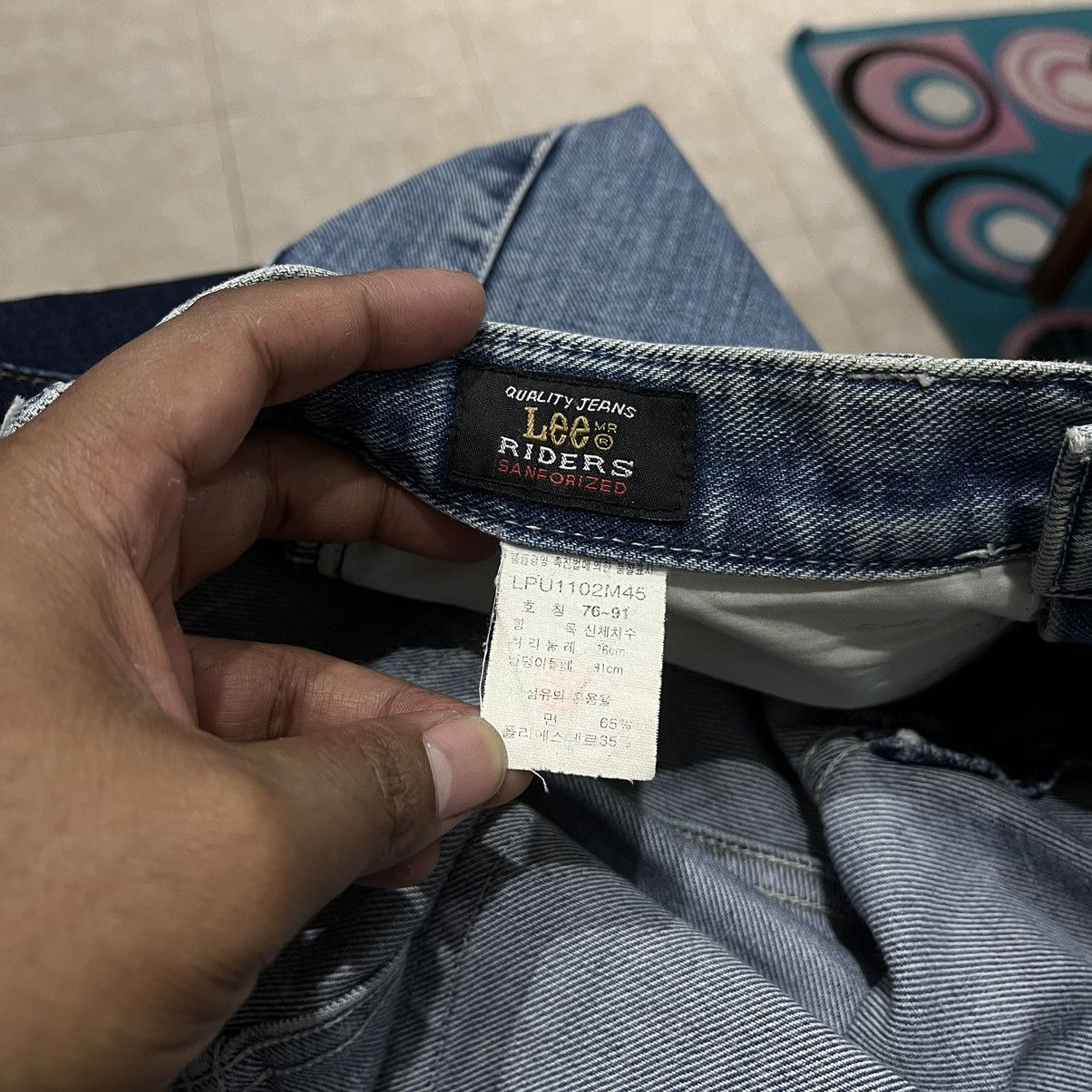 Lee × Vintage Vintage 90s Lee Riders Sanforized Jeanswear size 29 Size US 29 - 4 Thumbnail