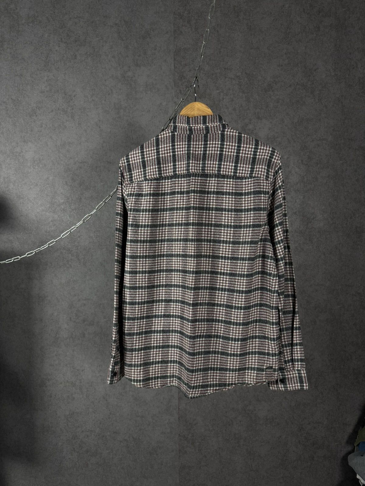 Allsaints Allsaints designer logo checkered shirt Size US M / EU 48-50 / 2 - 6 Thumbnail