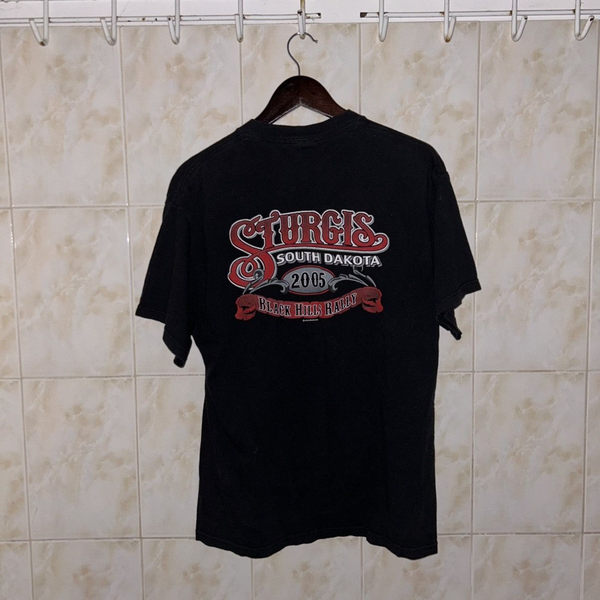Other Sturgis 2005 Black Hills Rally Tee on Delta Pro Weight Size US L / EU 52-54 / 3 - 6 Thumbnail