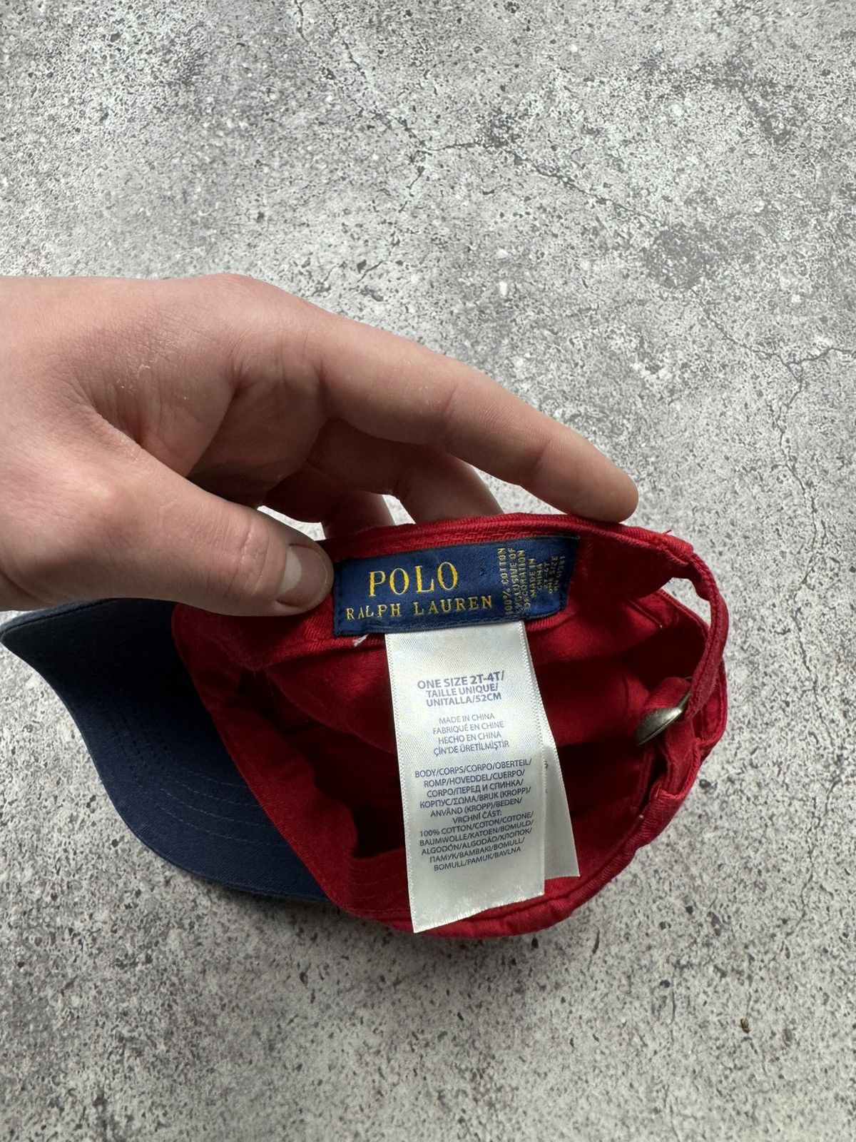 Polo Ralph Lauren KIDS POLO RALPH LAUREN VINTAGE Y2K CAP HAT BIG PONY 2-4 YEAR Size ONE SIZE - 8 Thumbnail