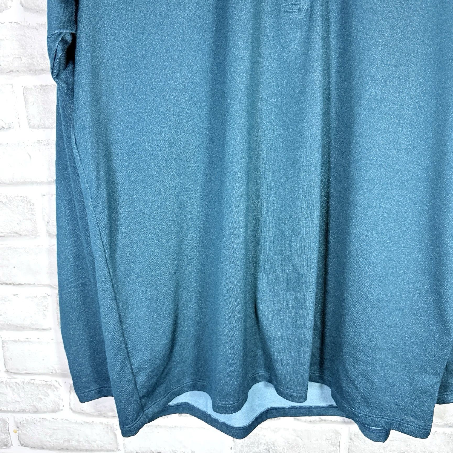 Under Armour Under Armour HeatGear Pullover Mens L Blue Athletic Activewear Size US L / EU 52-54 / 3 - 3 Thumbnail