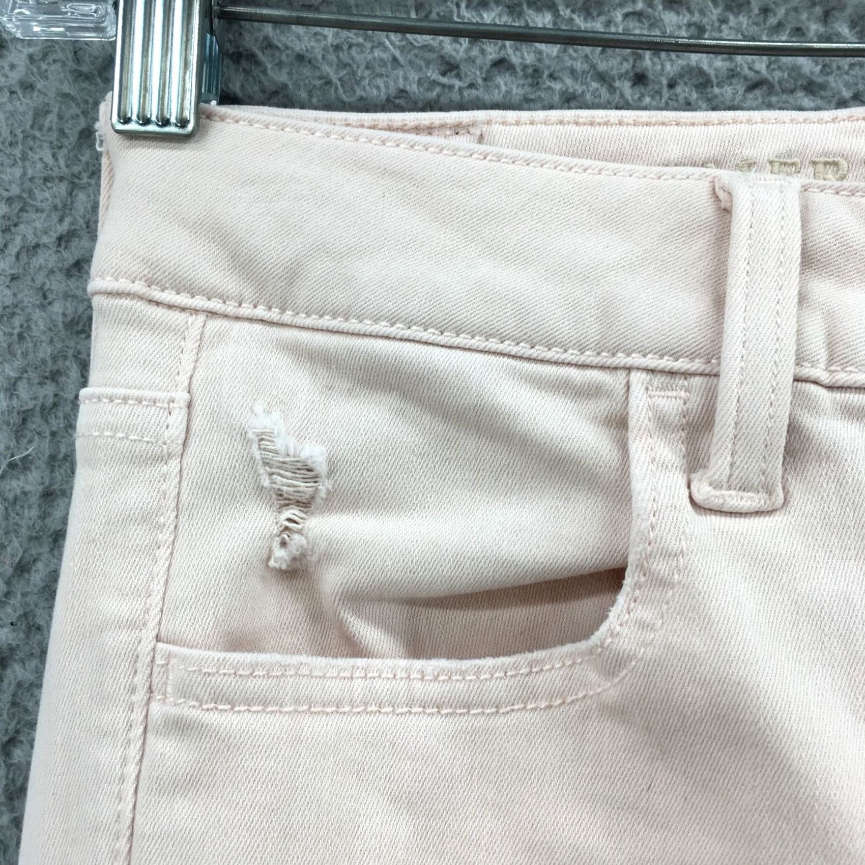 American Eagle Outfitters American Eagle Outfitters Jegging Jeans Womens 2S Pink Distressed Regular Inseam 27 Size 26" / US 2 / IT 38 - 4 Thumbnail