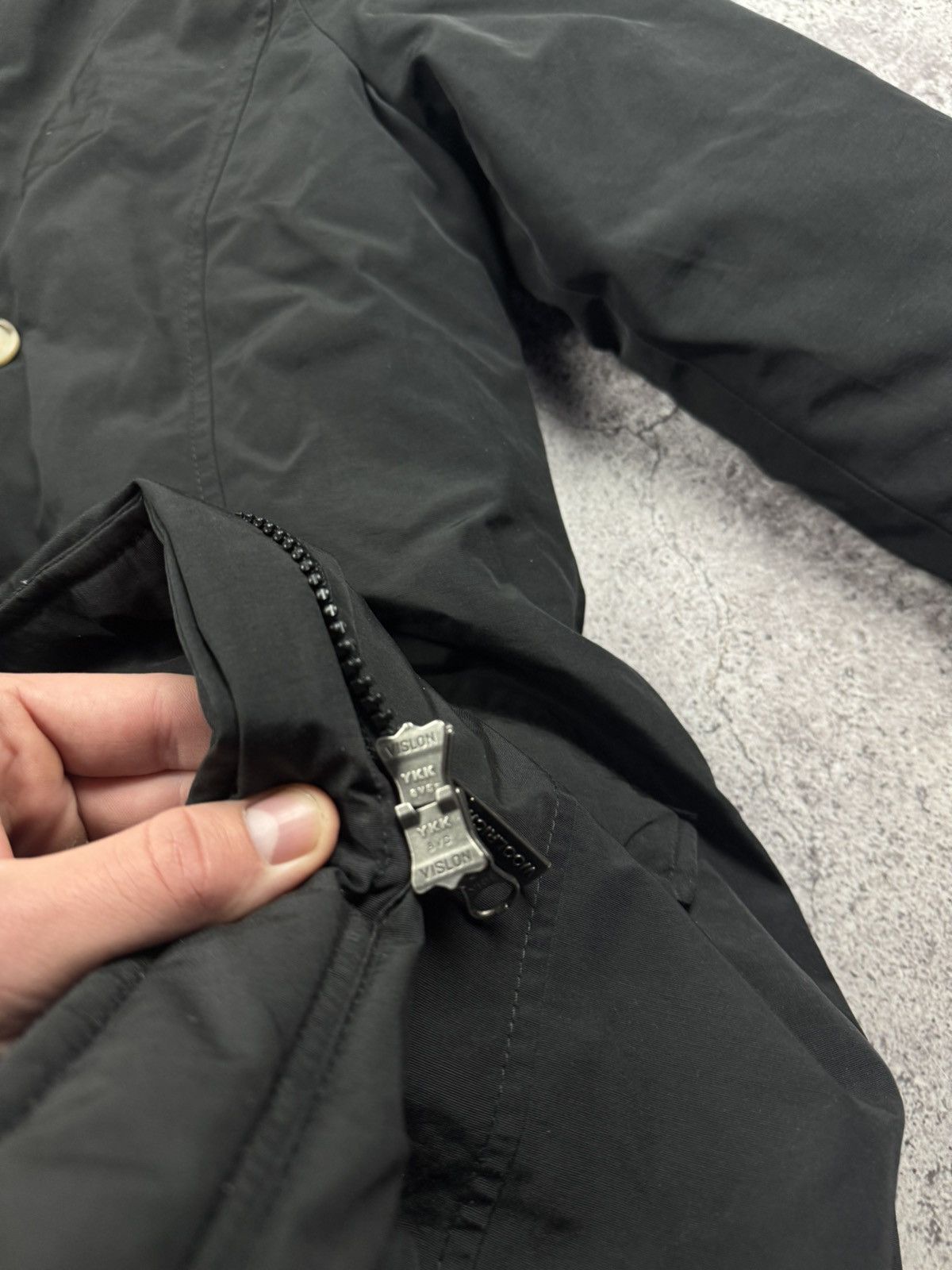 Woolrich Woolen Mills Woolrich John Rich&Bros Black Arctic Parka Jacket Down Hype Size US S / EU 44-46 / 1 - 11 Thumbnail
