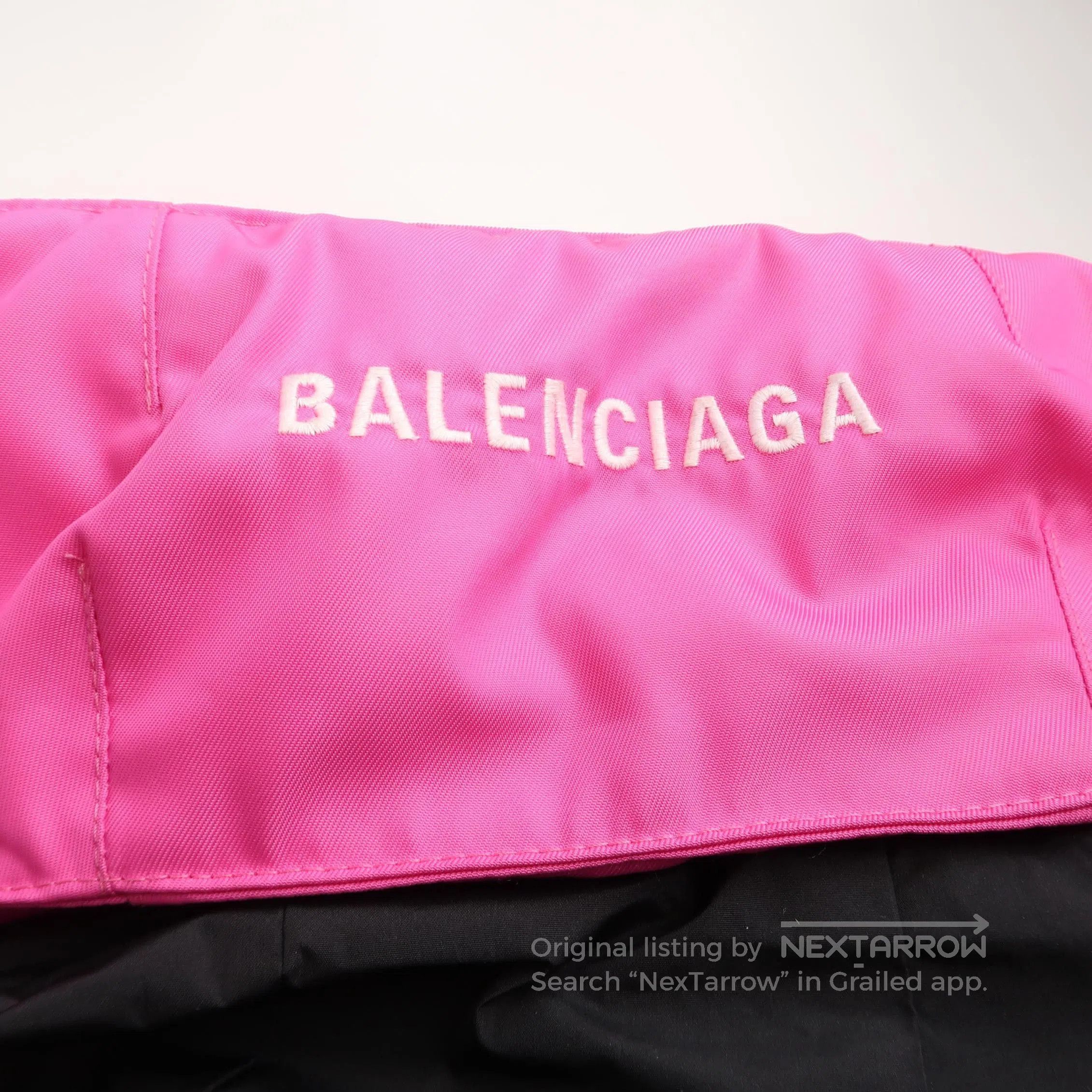 Balenciaga Balenciaga XS Pink Hooded Padded Jacket. Size XS / US 0-2 / IT 36-38 - 1 Thumbnail