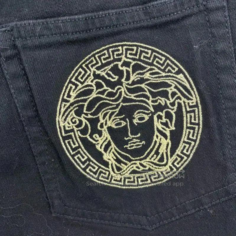 Versace Women's Black Shorts Size S .