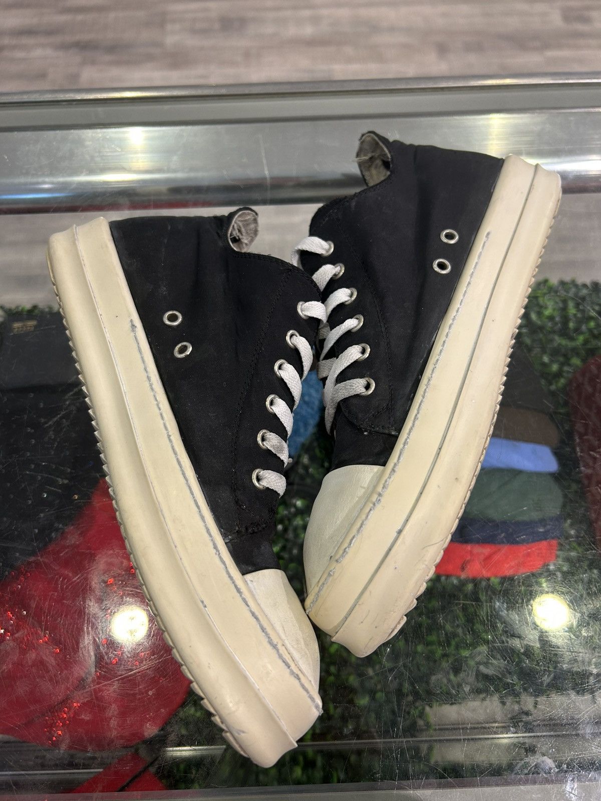 Rick Owens Drkshdw Rick Owens DRKSHDW Low Ramones Size US 8 / EU 41 - 4 Thumbnail