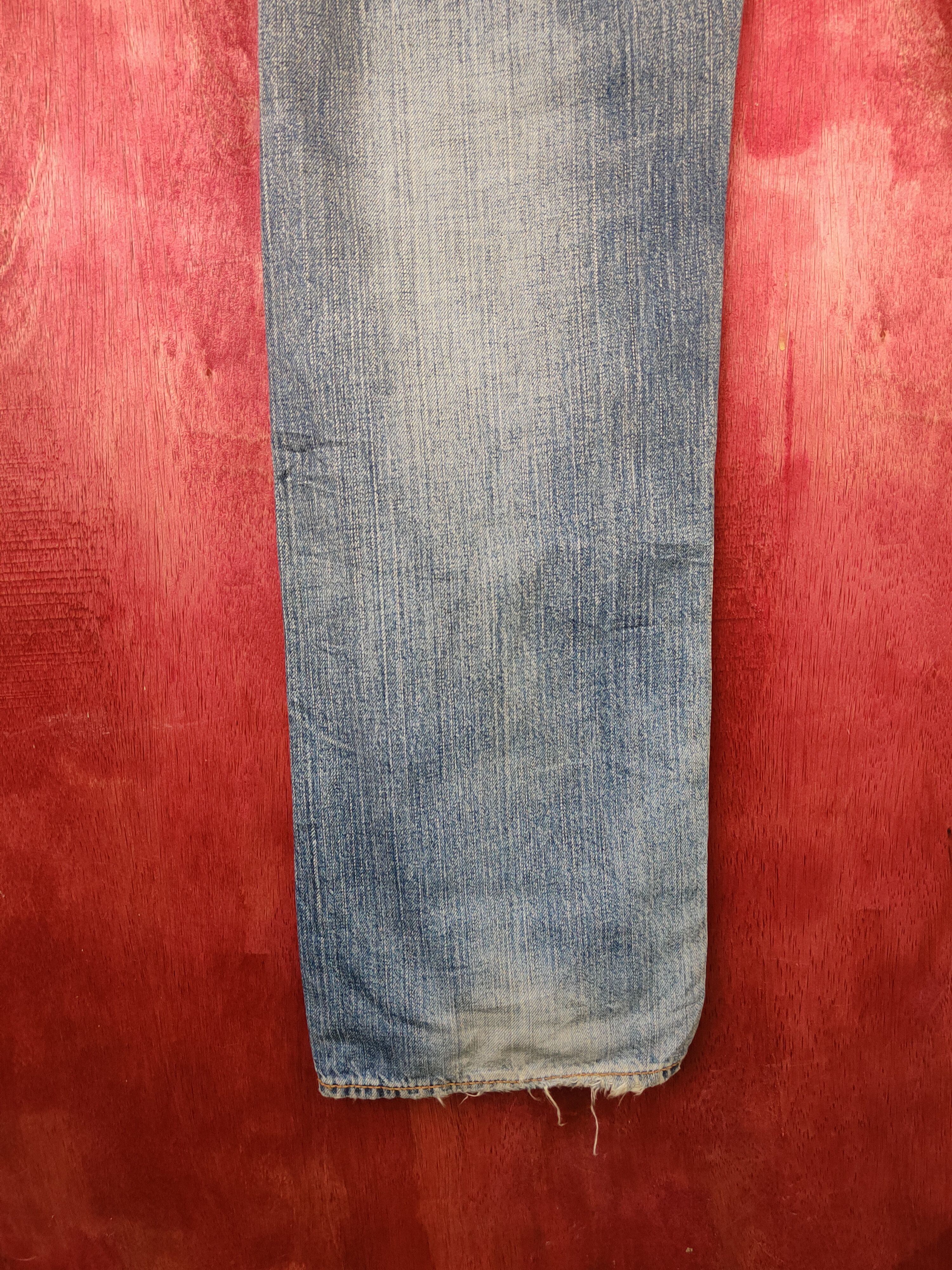 Levi's Levi's Blue Faded Distressed Ripped Jeans #S1668 Size US 34 / EU 50 - 11 Thumbnail