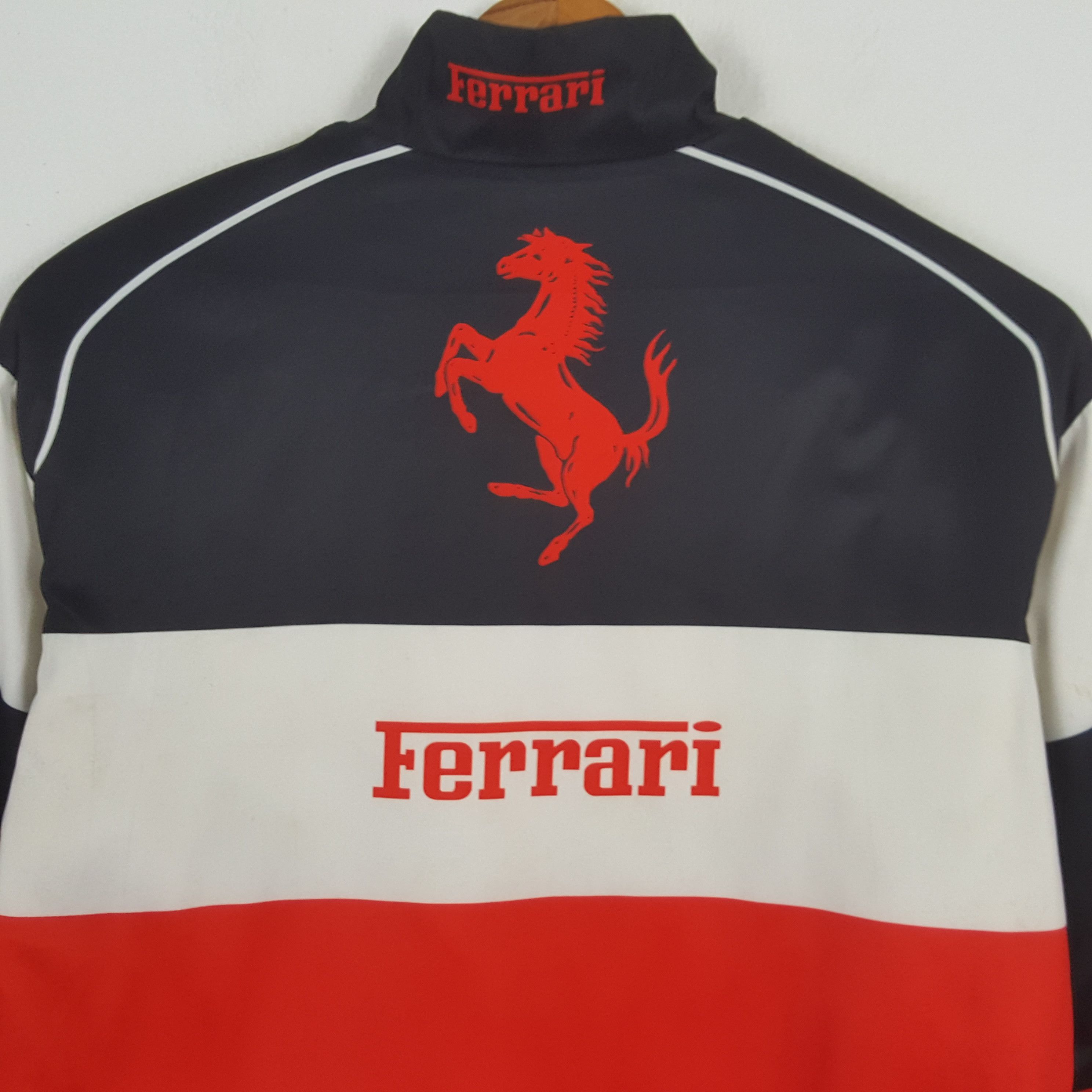 Ferrari × Puma × Vintage Vintage FERRARI PUMA SHELL Formula One Racing Team Jacket Size US L / EU 52-54 / 3 - 4 Thumbnail