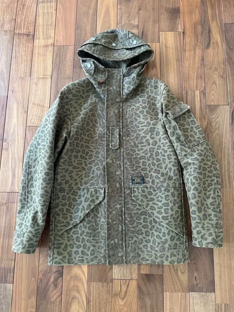 Wtaps Wtaps Leopard striped hoodie jacket Size US S / EU 44-46 / 1 - 1 Thumbnail