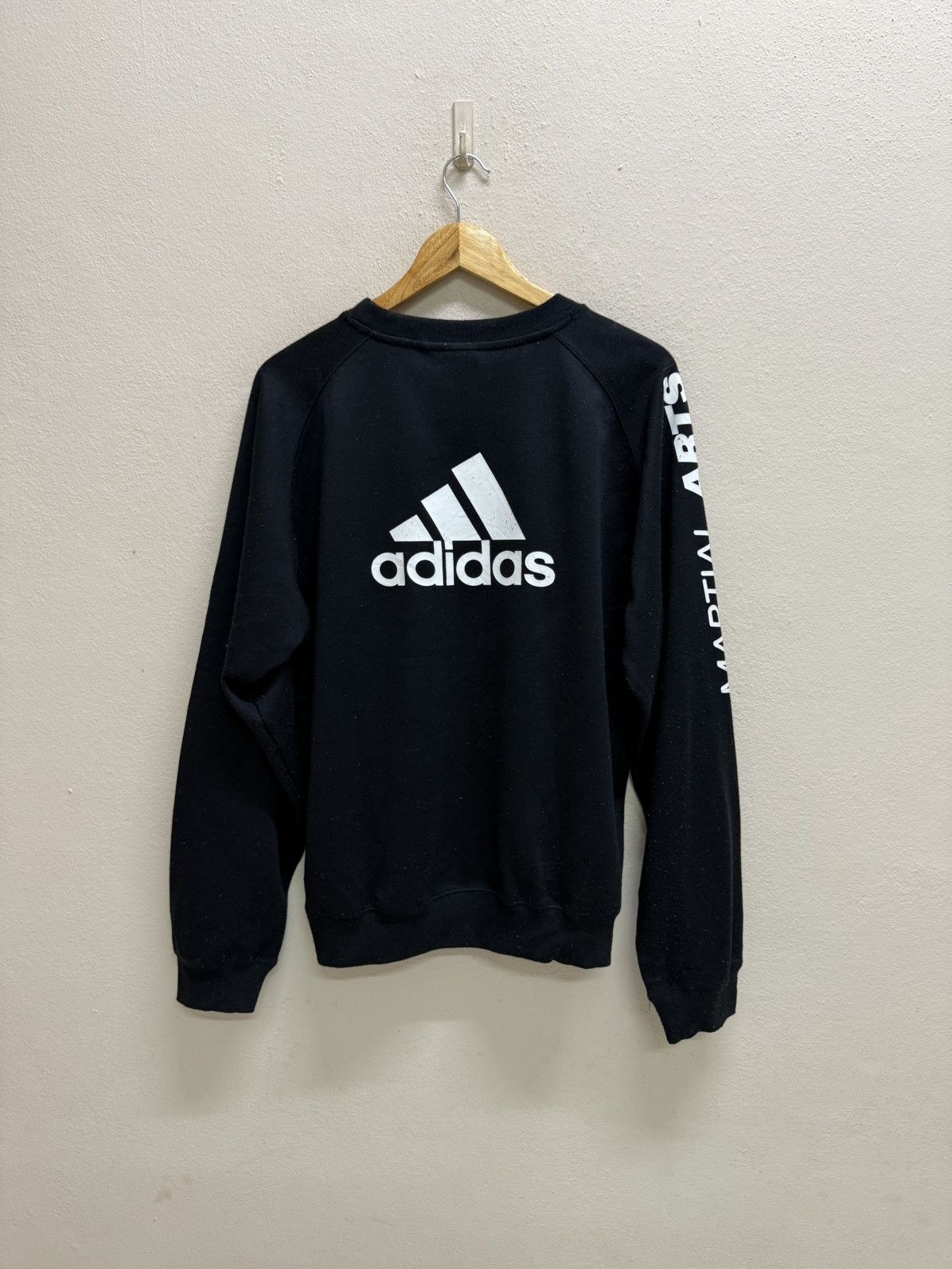 Adidas ADIDAS MARTIAL ARTS BACKHIT LOGO SWEATSHIRT Size US L / EU 52-54 / 3 - 16 Thumbnail