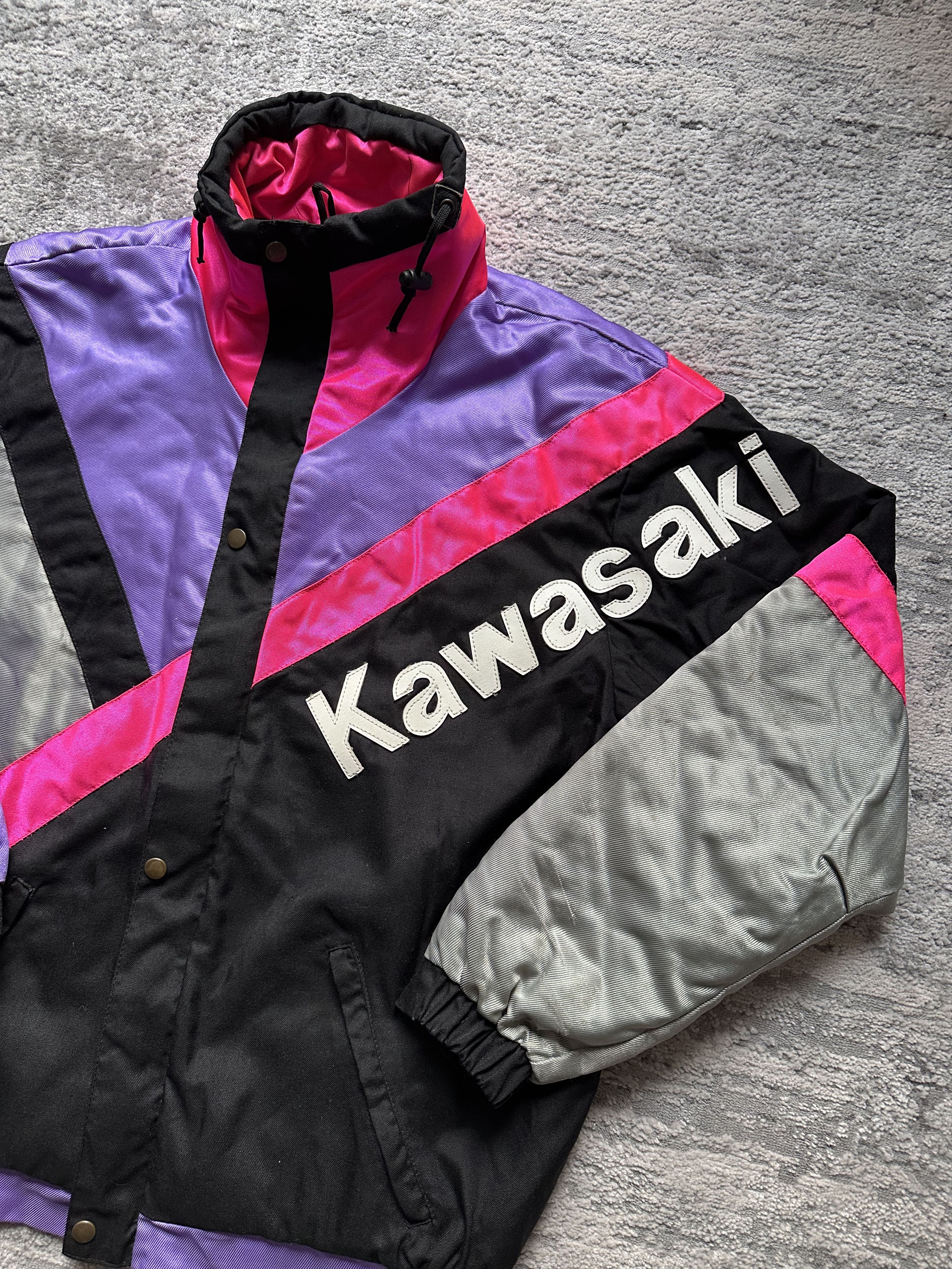 Vintage Kawasaki racing jacket vintage Size US L / EU 52-54 / 3 - 2 Thumbnail