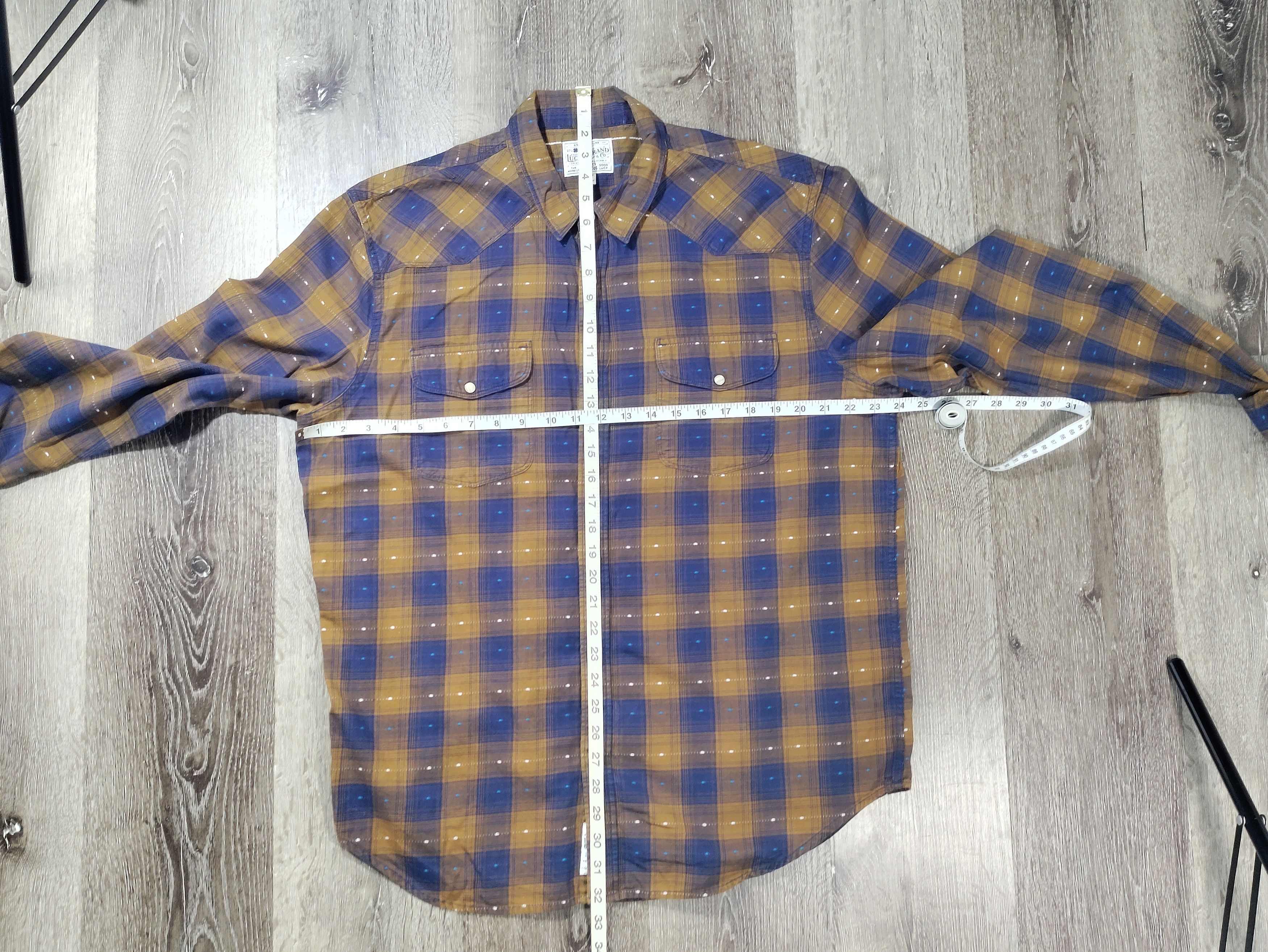 Lucky Brand Lucky Brand Mens Western Shirt Size US XL / EU 56 / 4 - 6 Thumbnail