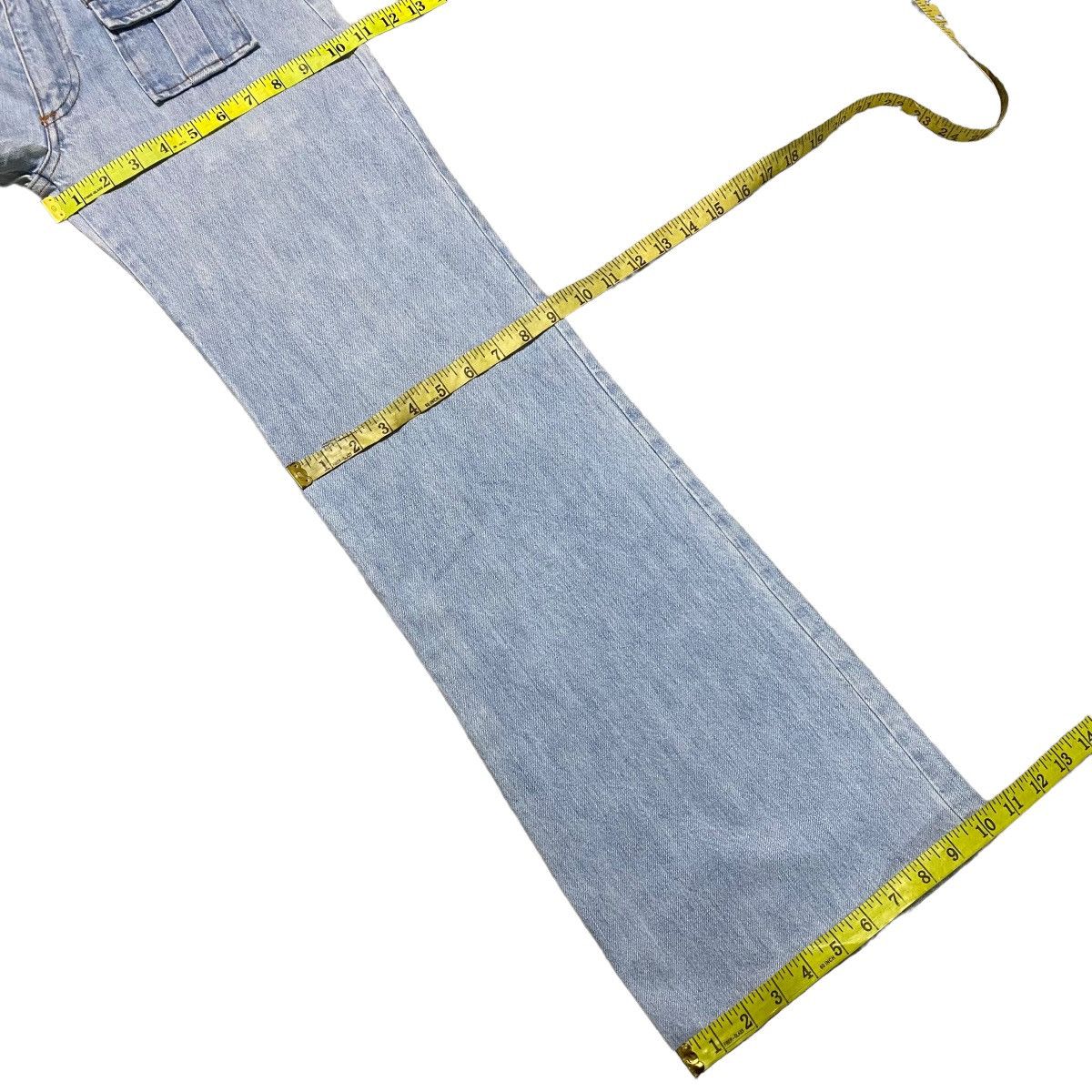 Chloe Denim Flare Jeans Bleu Delave