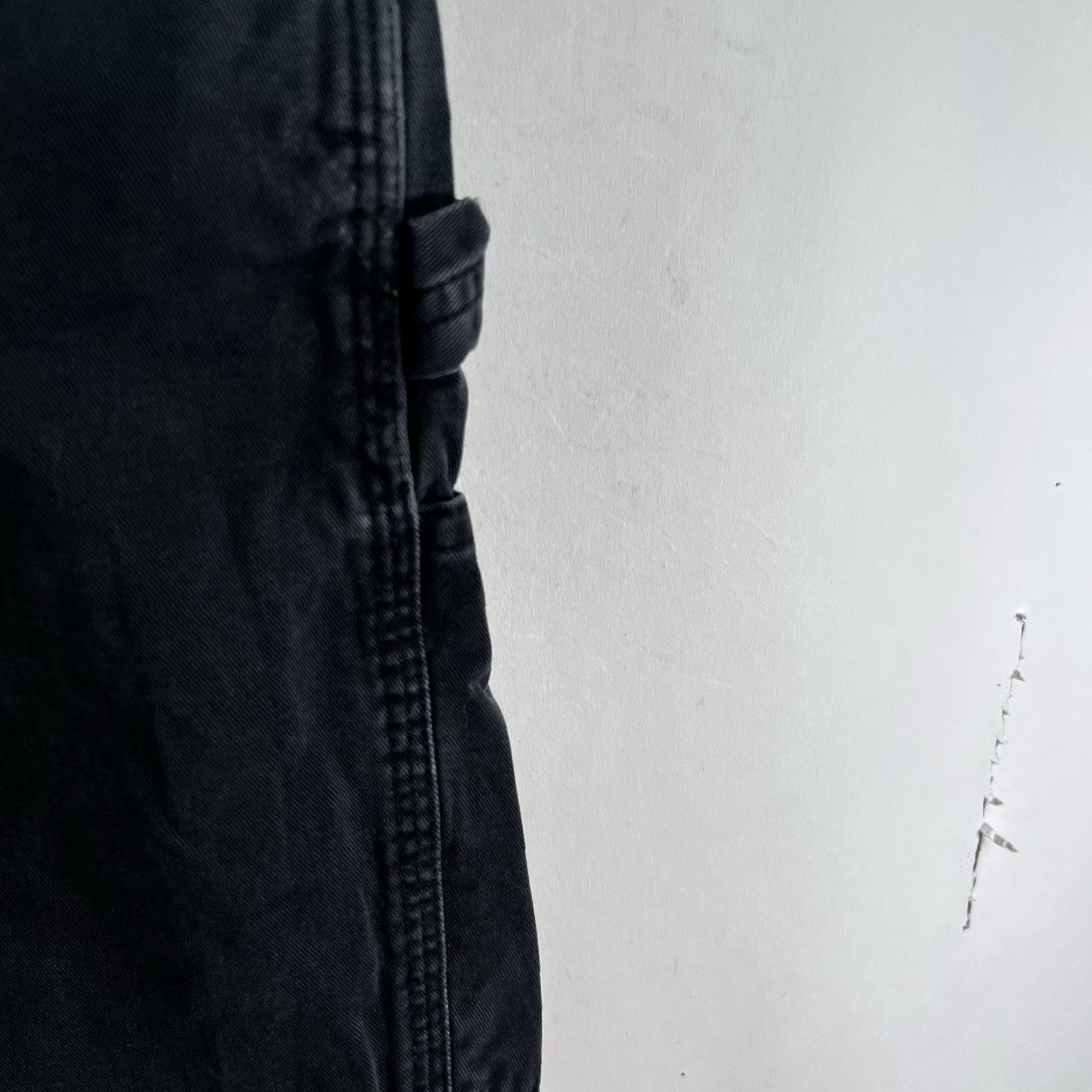 Carhartt VINTAGE Carhartt Carpenter Relaxed Work Pants Mens Size 40 X32 Black Canvas 90s Grunge Size US 40 / EU 56 - 5 Thumbnail