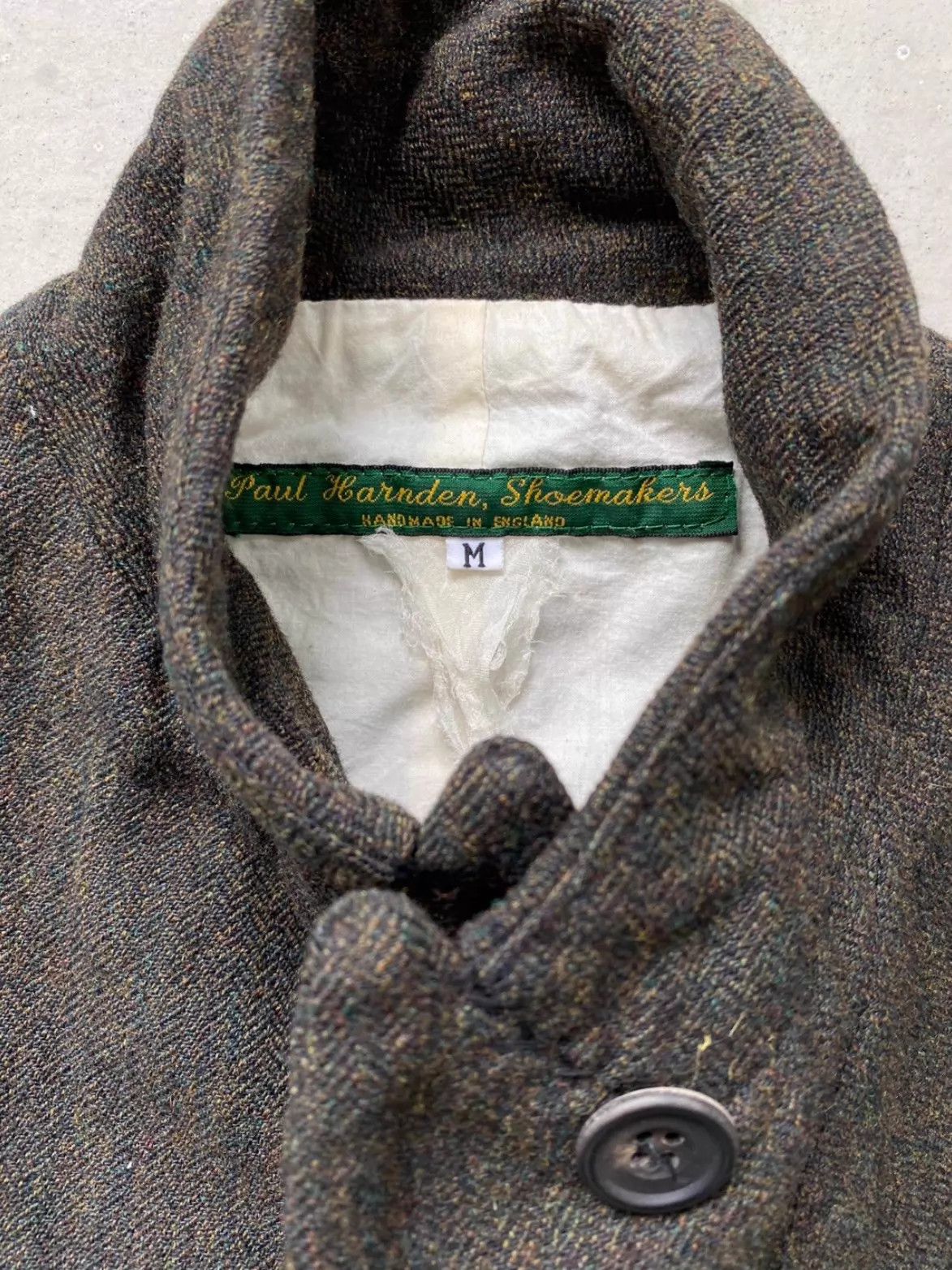 Paul Harnden Shoemakers Paul Harnden Gray-Green Wool Blazer M Vintage Wash Size US M / EU 48-50 / 2 - 3 Thumbnail