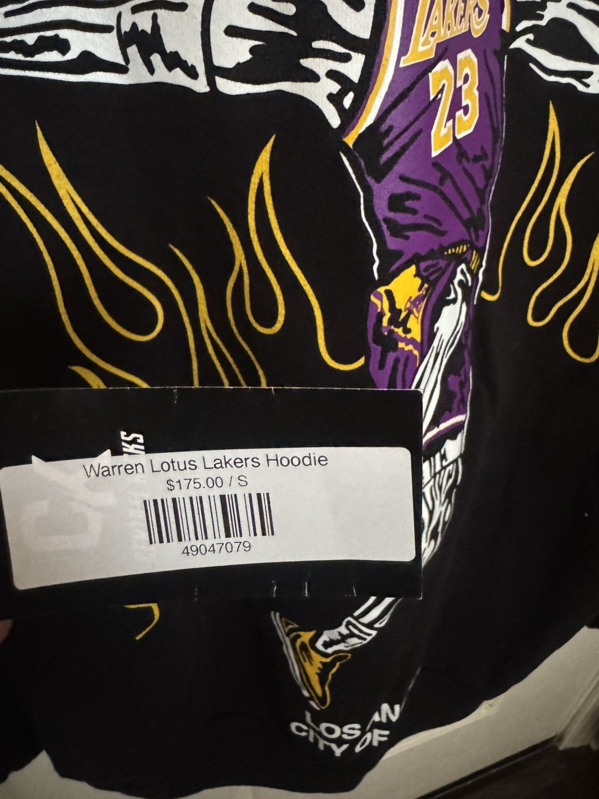 Warren Lotas Warren Lotas x Lakers LeBron James Hoodie Size US S / EU 44-46 / 1 - 5 Thumbnail