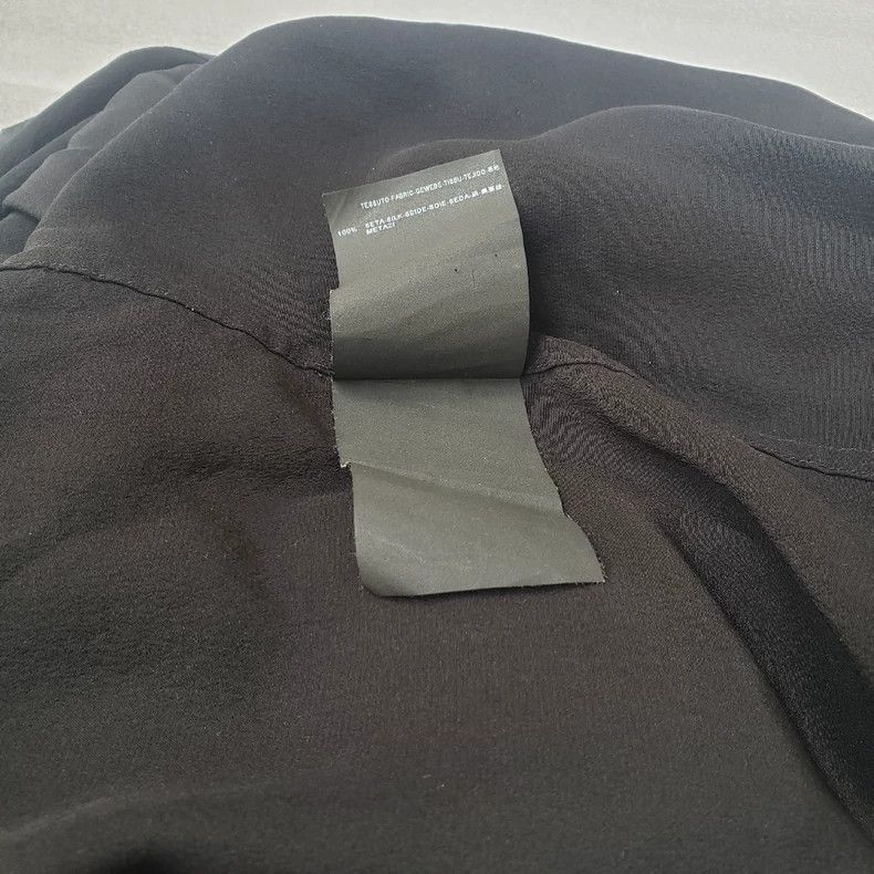 Saint Laurent Paris Saint Laurent Paris 14FW Silk Black Shirt Size XS / US 0-2 / IT 36-38 - 6 Thumbnail