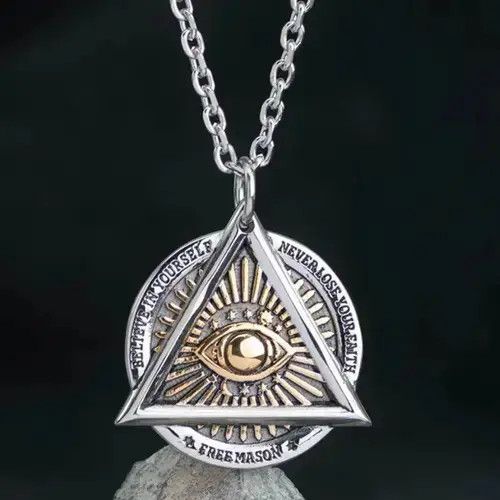 VIBE Retro Mythology Style Eye Necklace Size ONE SIZE - 1 Thumbnail