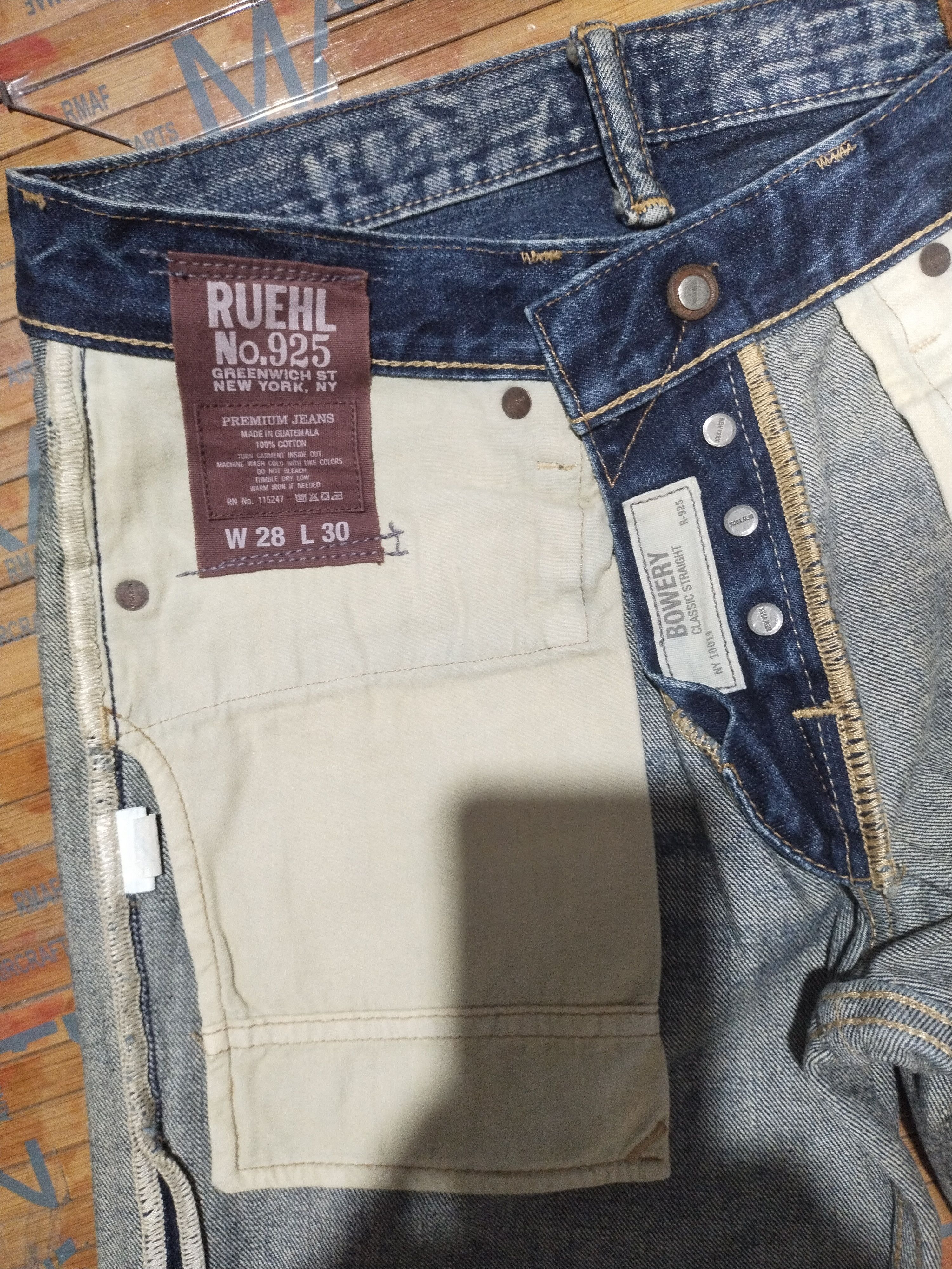 Ruehl No. 925 Jeans Reuhl No.925 Premiun, Greenwich St New York Size US 28 / EU 44 - 6 Thumbnail
