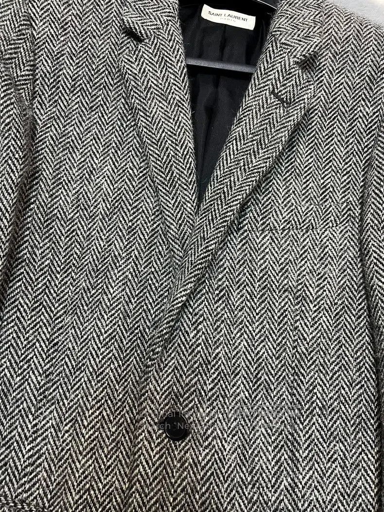 Saint Laurent Paris Saint Laurent Paris Elbow Leather Patch Herringbone Wool B Size US M / EU 48-50 / 2 - 4 Thumbnail