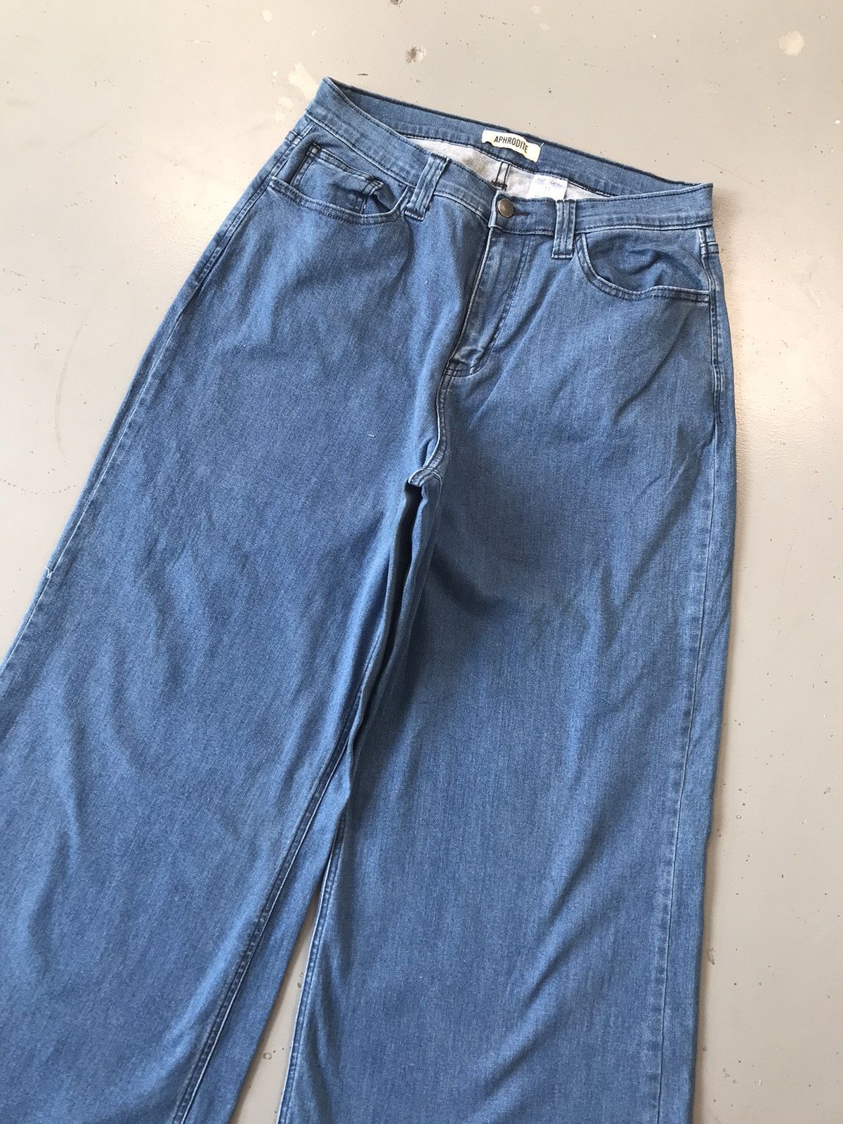 Vintage Vintage Aphrodite flared baggy fit denim Size US 30 / EU 46 - 3 Thumbnail