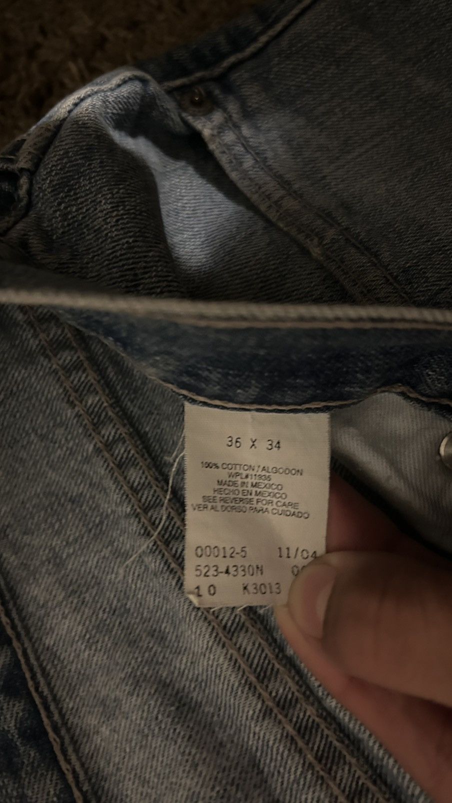 Arizona Jean Co. wideleg blue jeans Size US 36 / EU 52 - 4 Thumbnail