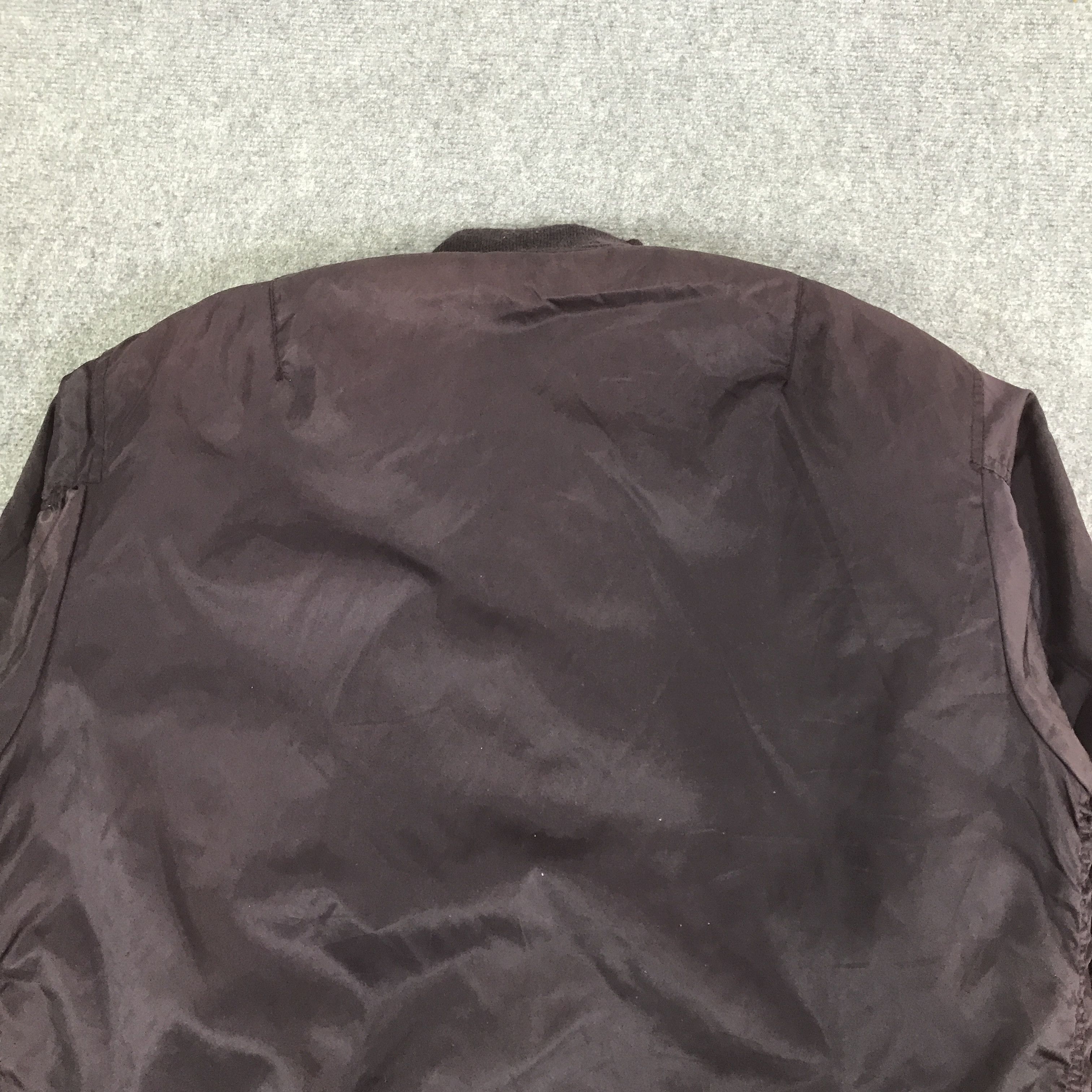 Japanese Brand ABURAYSIA DESIGN MA-1 BOMBERS JACKET K128B8 Size US L / EU 52-54 / 3 - 4 Thumbnail