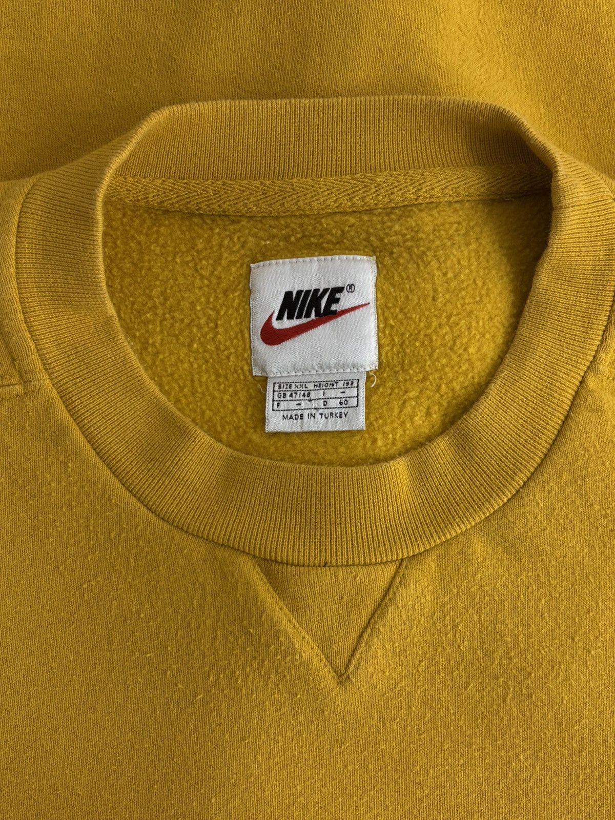 Nike Nike Vintage Boxy Sweatshirt Big Logo Swoosh Crewneck 90s Size US XXL / EU 58 / 5 - 14 Thumbnail