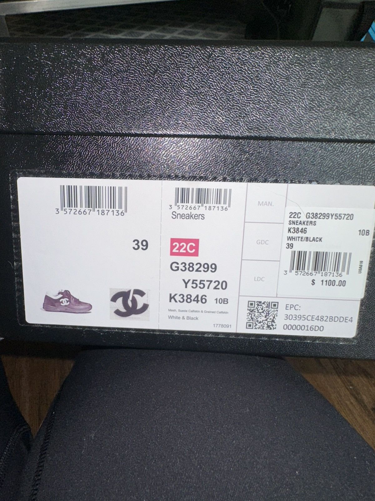 Chanel Chanel Sneakers Size US 9 / IT 39 - 5 Thumbnail