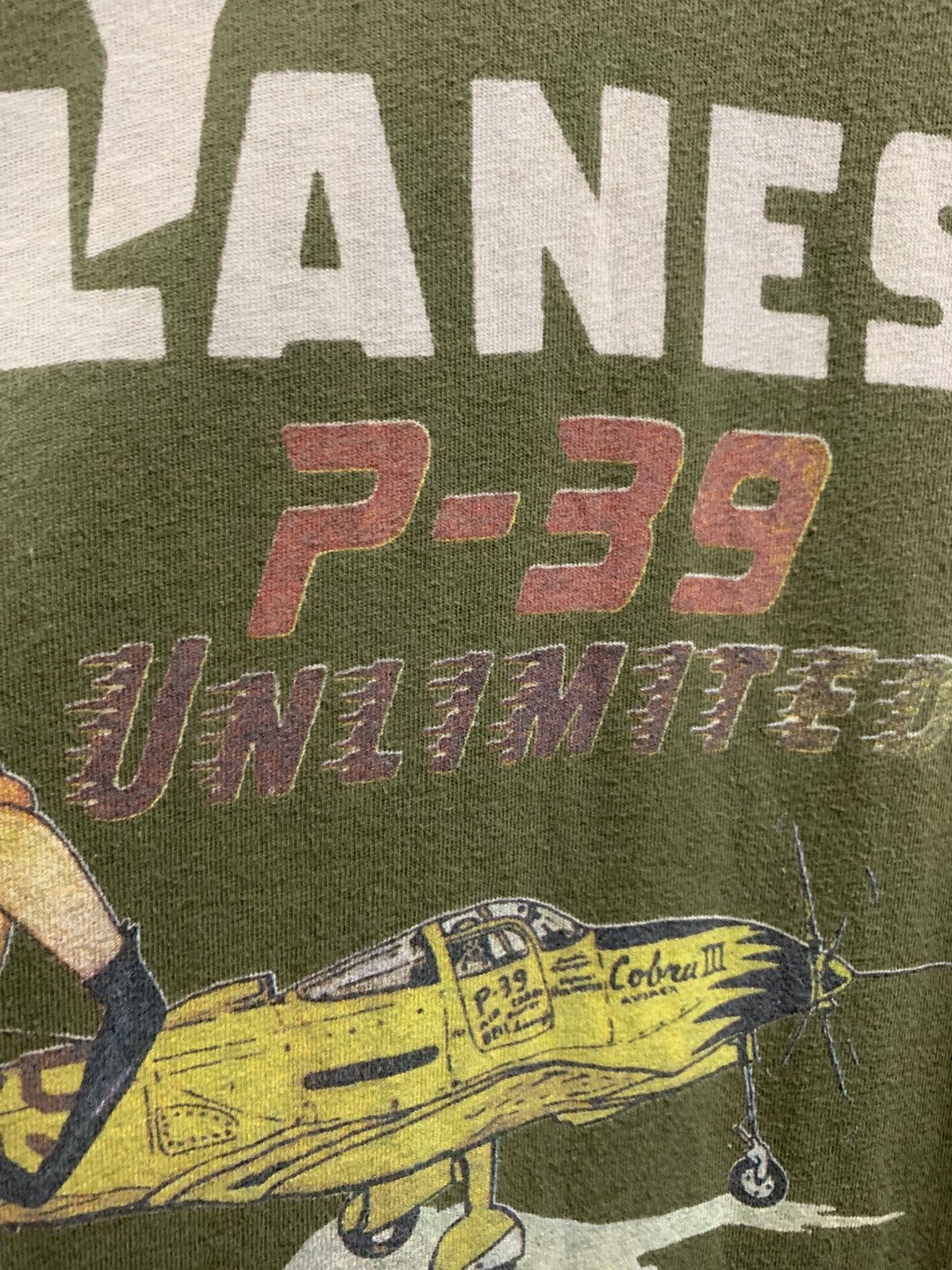 Avirex × Vintage Vintage Avirex “Sky Lanes P-39 Unlimited” Shirt Size US L / EU 52-54 / 3 - 5 Thumbnail