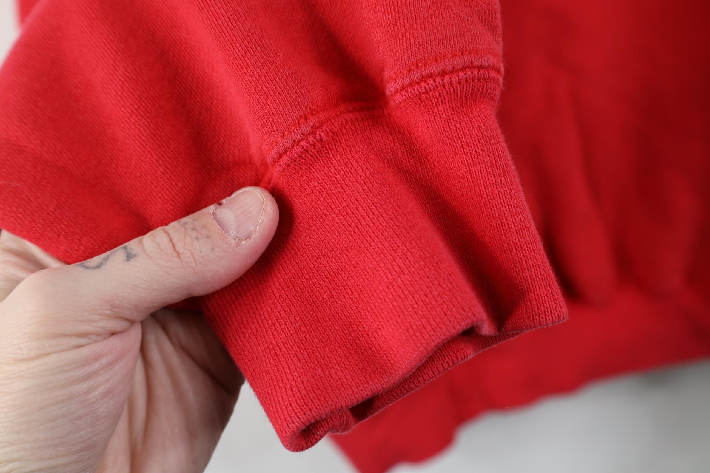 Starter Vintage 90s Starter Faded Boxy Fit Crewneck Sweatshirt Red Size US L / EU 52-54 / 3 - 10 Thumbnail