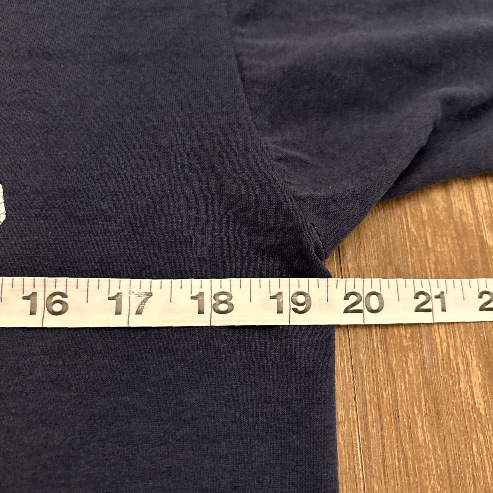 Vintage VINTAGE United States Navy Spell Out Bill The Goat T Shirt Size L Blue Single Stitch Men Shirt Size US L / EU 52-54 / 3 - 6 Thumbnail