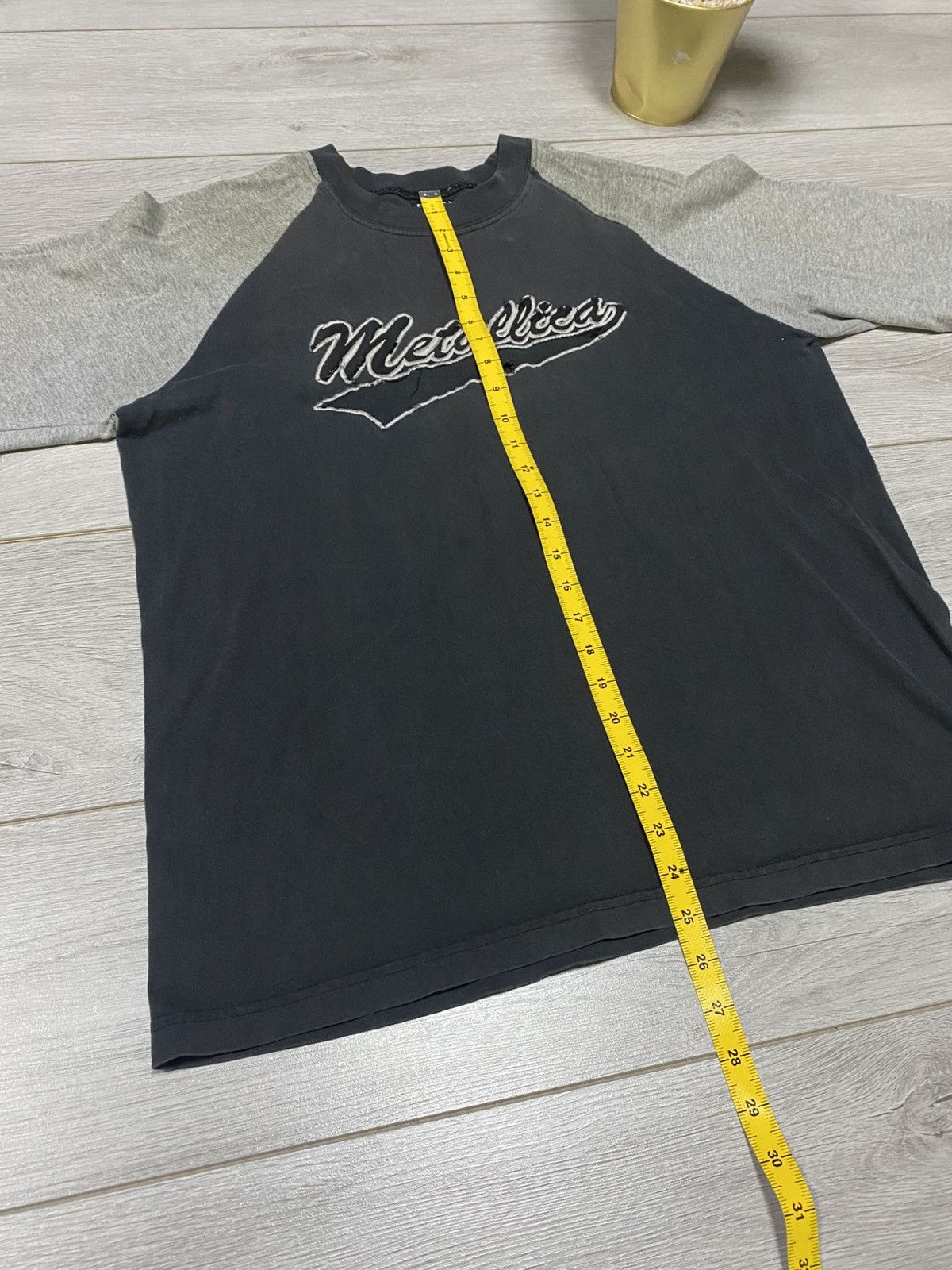 Metallica Metallica Giant USA vintage baseball jersey raglan big logo Size US L / EU 52-54 / 3 - 10 Thumbnail