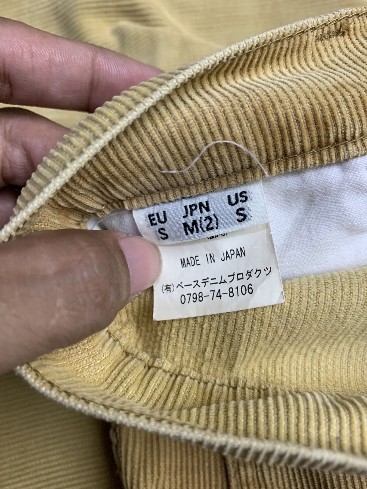 Orslow 🐍 SOLD 🐍Orslow Japan - Corduroy Carpenter Pants Size US 29 - 6 Thumbnail