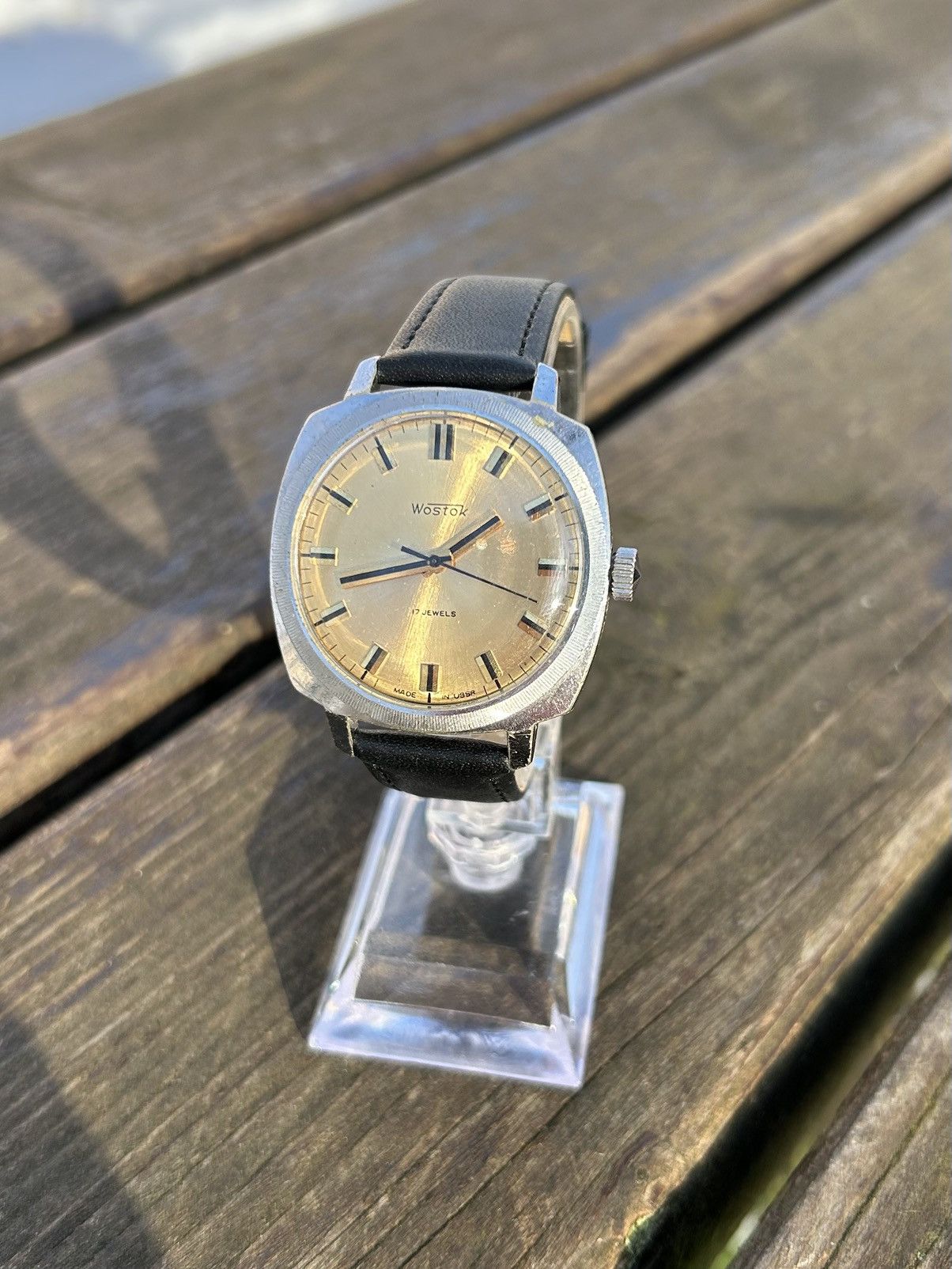 Vintage Vintage Watch Vostok Mechanical Authentic 1980s Size ONE SIZE - 2 Thumbnail