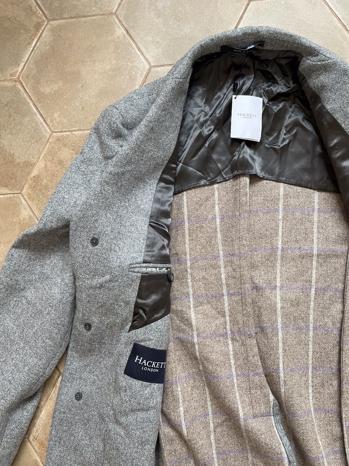 Hackett HACKETT LONDON WOOL COAT NEW Size US L / EU 52-54 / 3 - 7 Thumbnail