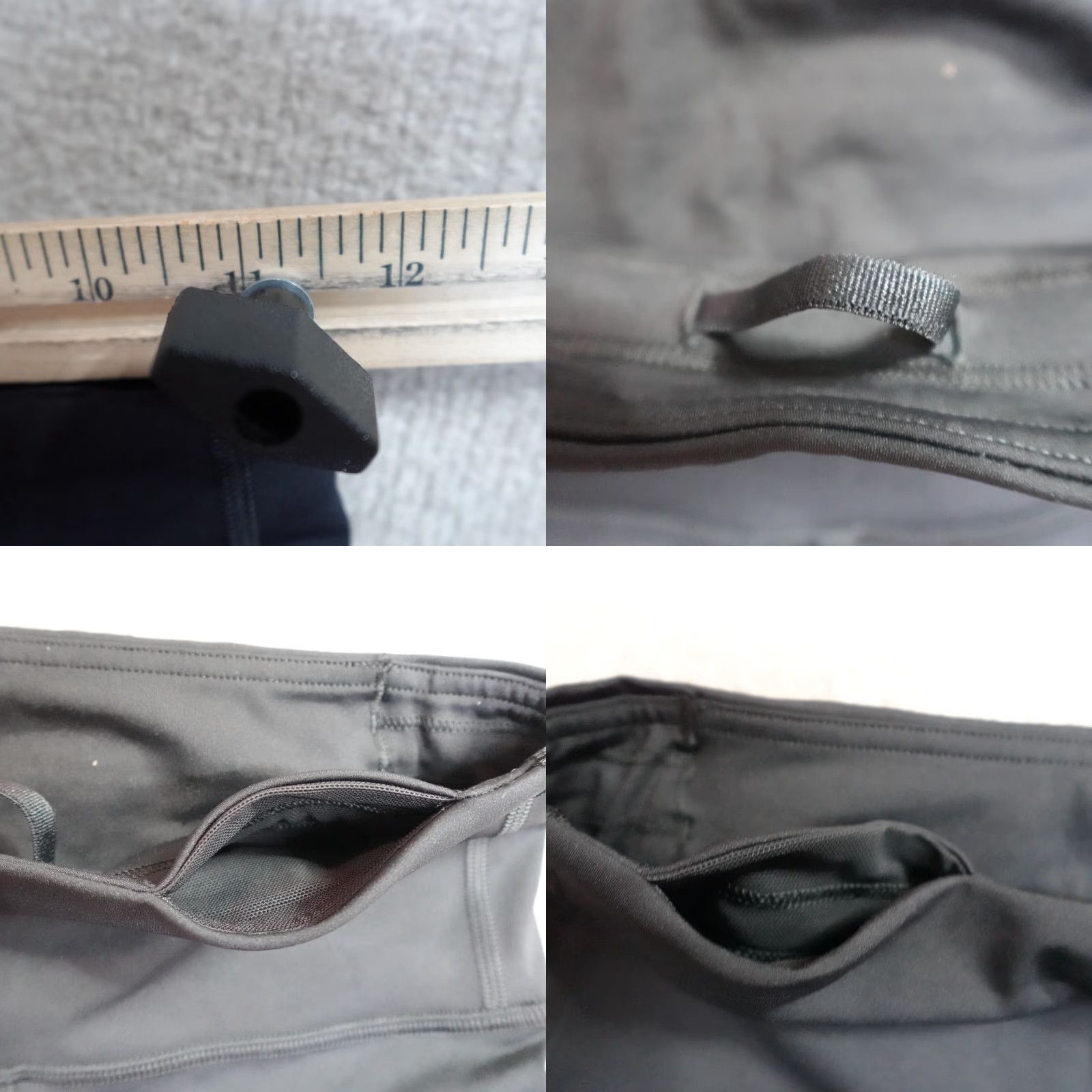 Lululemon Lululemon Leggings XS Black Metallic Speed Wunder Crop 23" Cropped Geometric Activewear Women Size 26" / US 2 / IT 38 - 8 Thumbnail