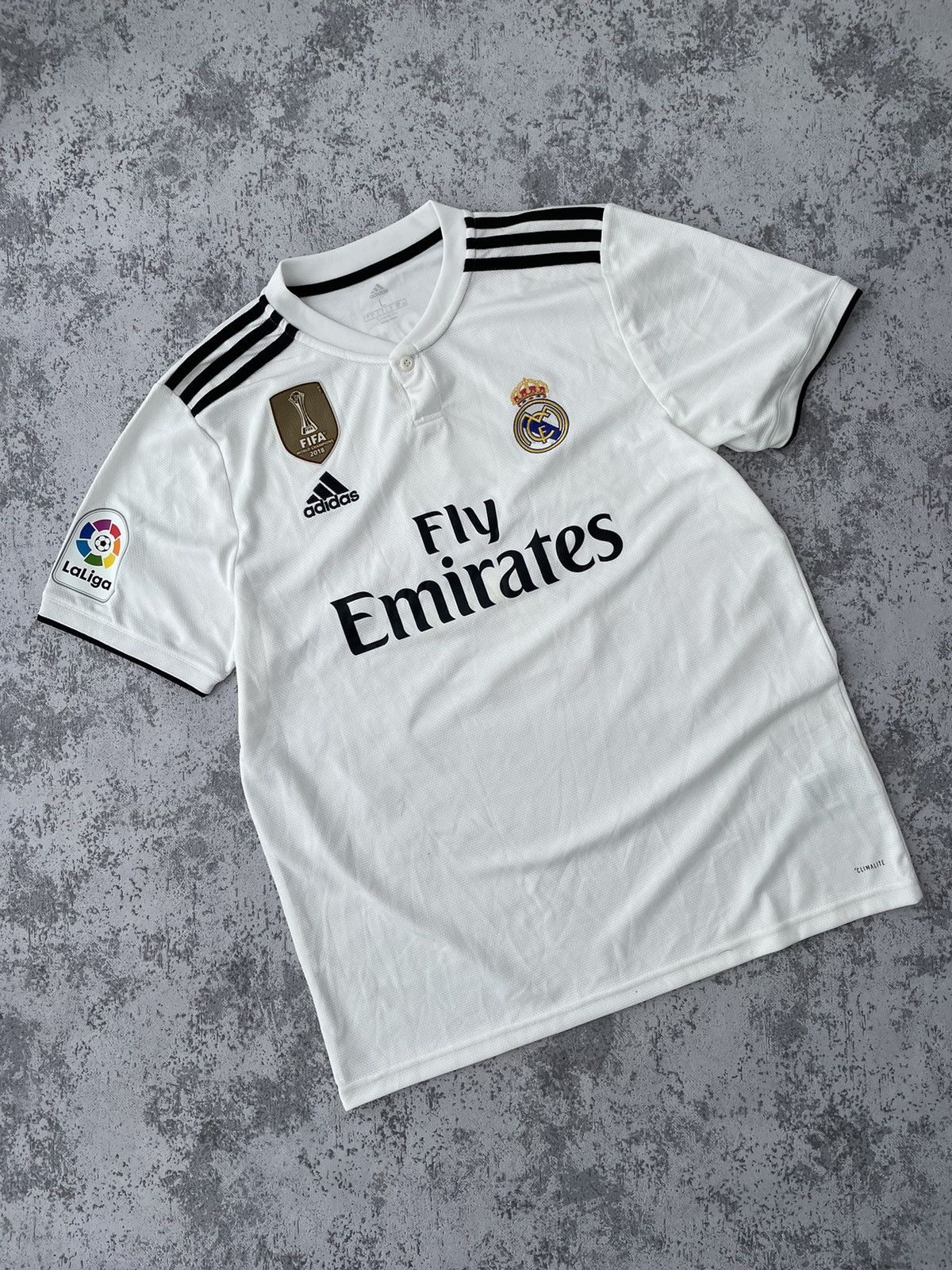 adidas - レアルマドリード 18/19 トレーニングトップ Fly Emirates Adidas Real Madrid Adidas 2018/19 Fly Emirates Homme Jersey