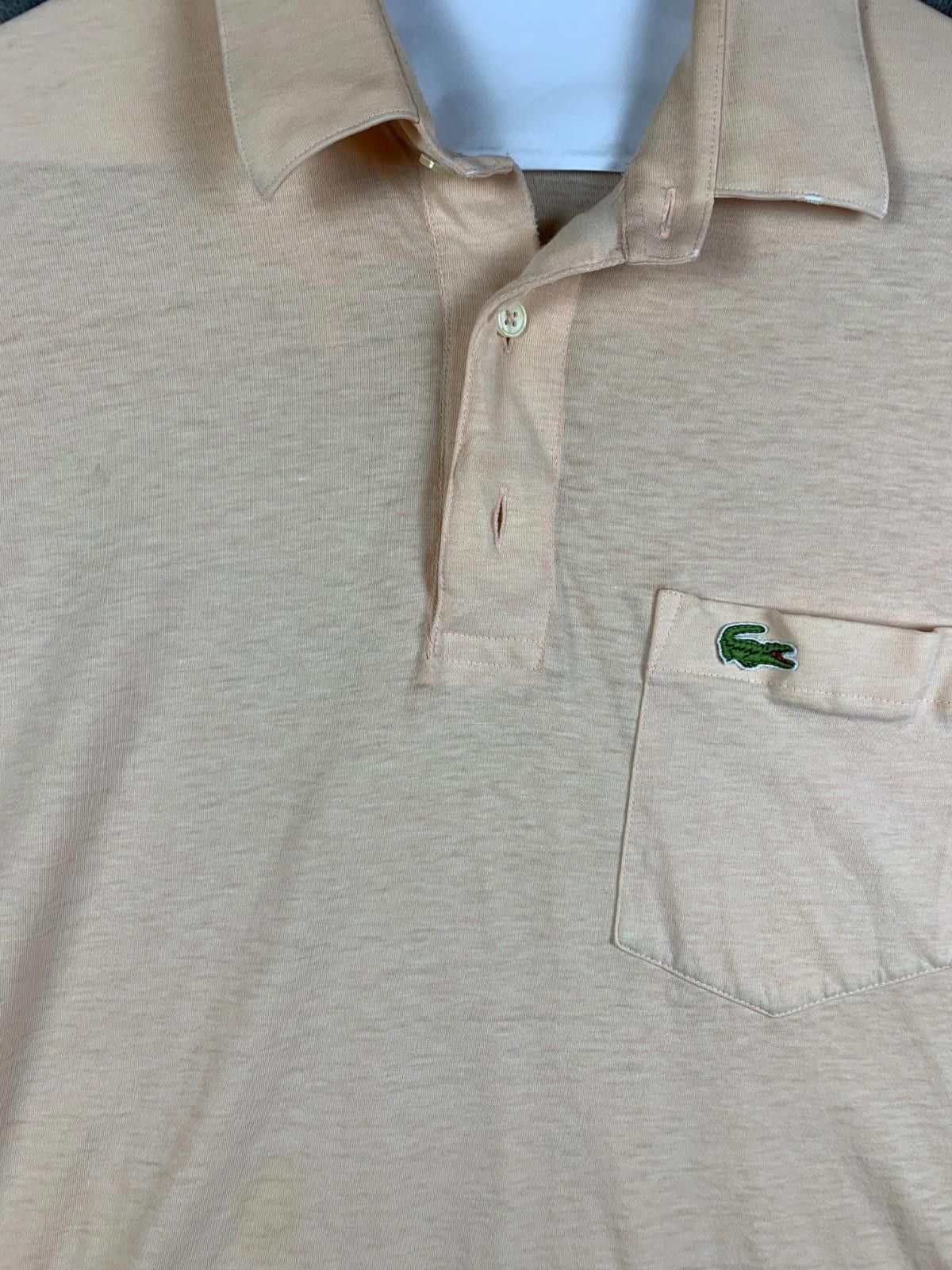 Lacoste VINTAGE Izod Lacoste 90s Peach SS Polo w/ Pocket (237) Size US M / EU 48-50 / 2 - 7 Thumbnail