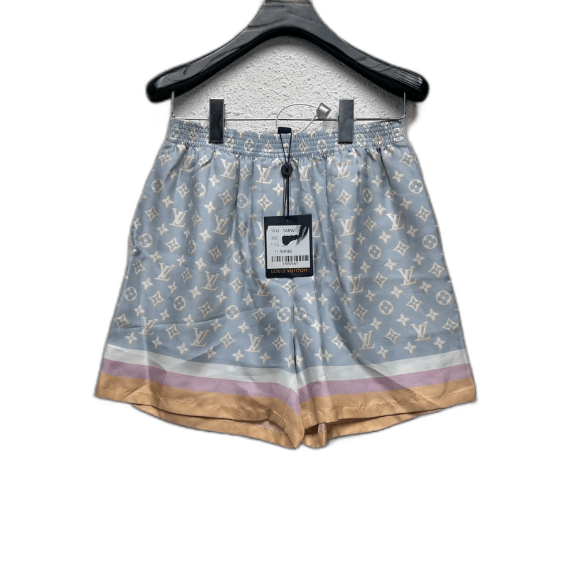 Louis Vuitton Louis Vuitton Monogram Silk Shorts - dmc Size 30" / US 8 / IT 44 - 1 Thumbnail