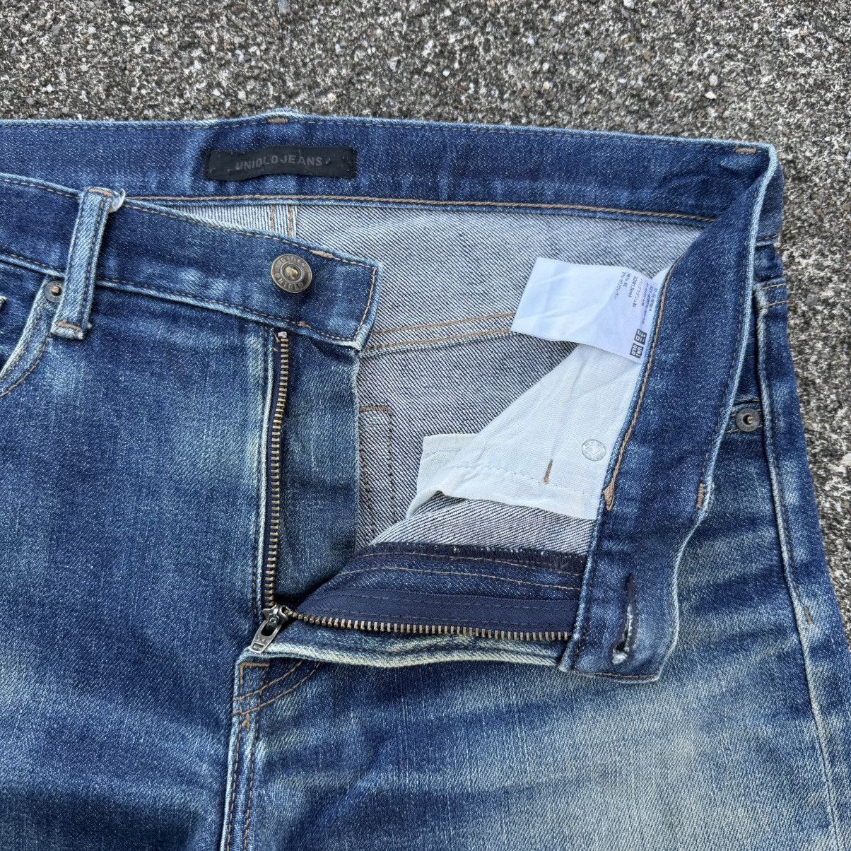 Japanese Brand VINTAGE JAPANESE DENIM MUD WASHED RIPPEP JEAN PANTS Size US 32 / EU 48 - 8 Thumbnail