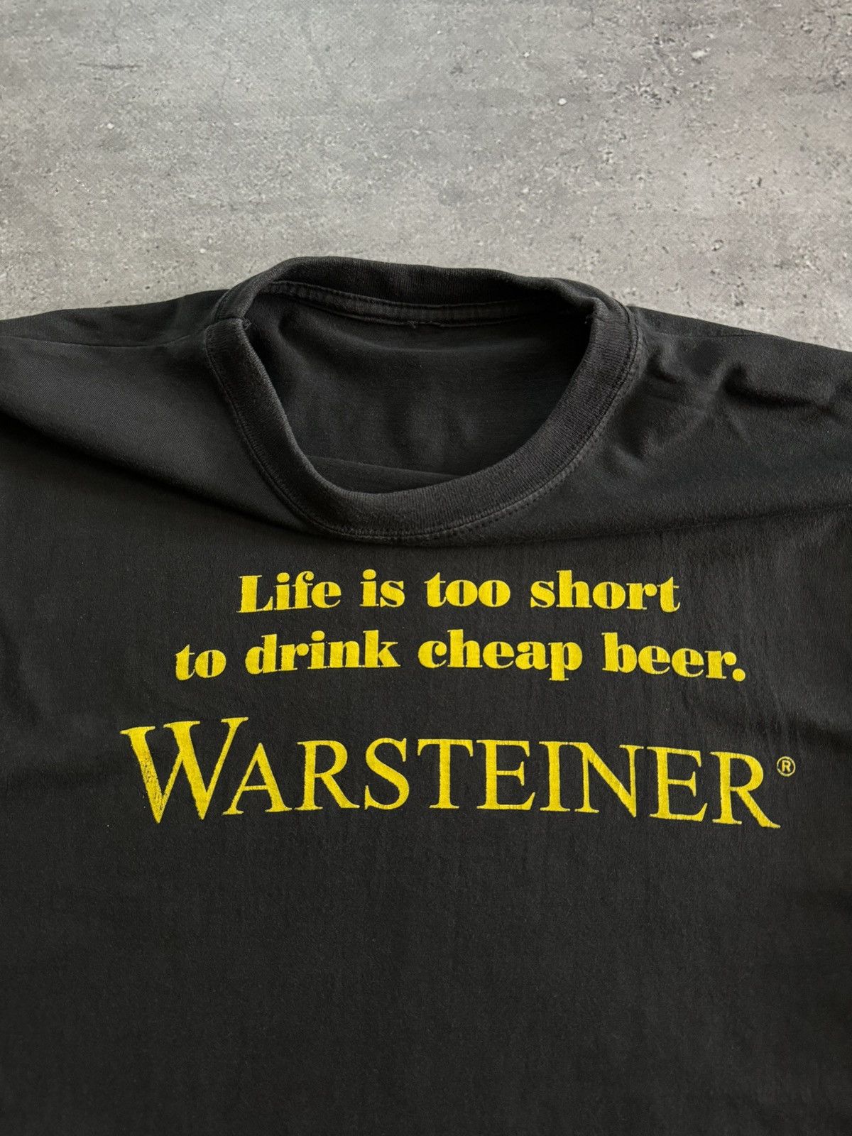 Vintage Vintage Warsteiner Beer Art Funny Y2K Style T-Shirt Size US XL / EU 56 / 4 - 3 Thumbnail